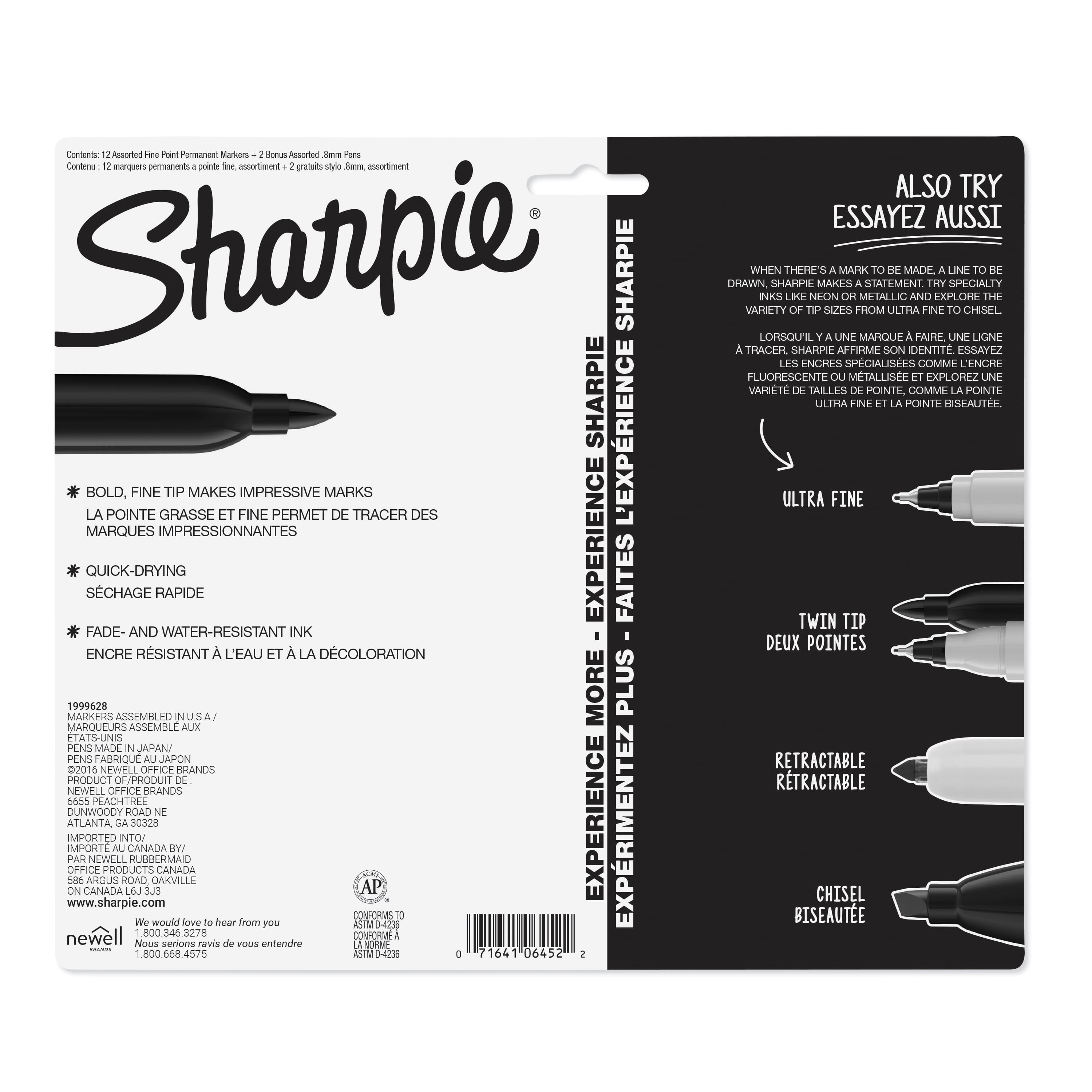 Sharpie&#xAE; Fine Marker &#x26; Bonus Pen Set