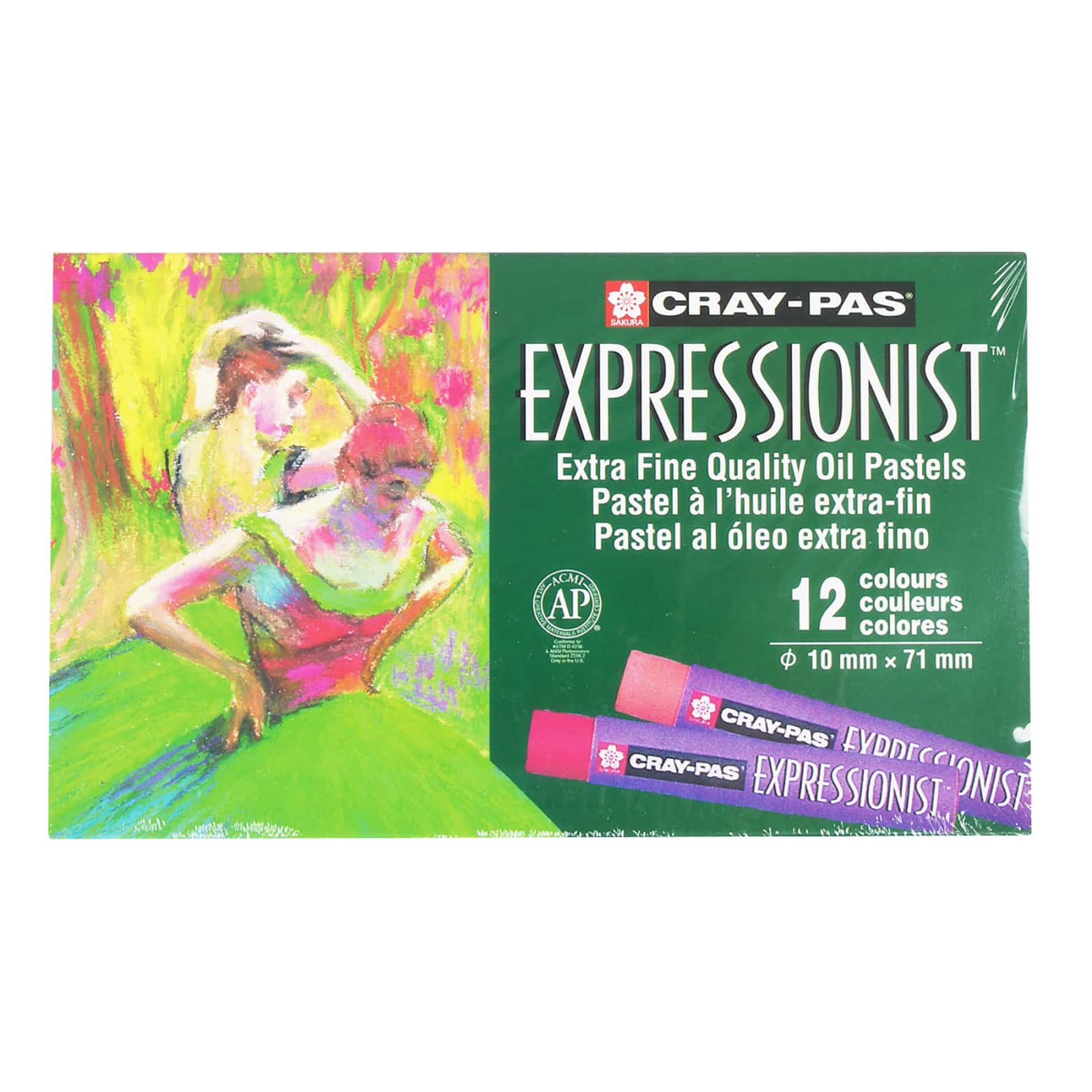 Cray-Pas® Expressionist™ Oil Pastel 12 Color Set