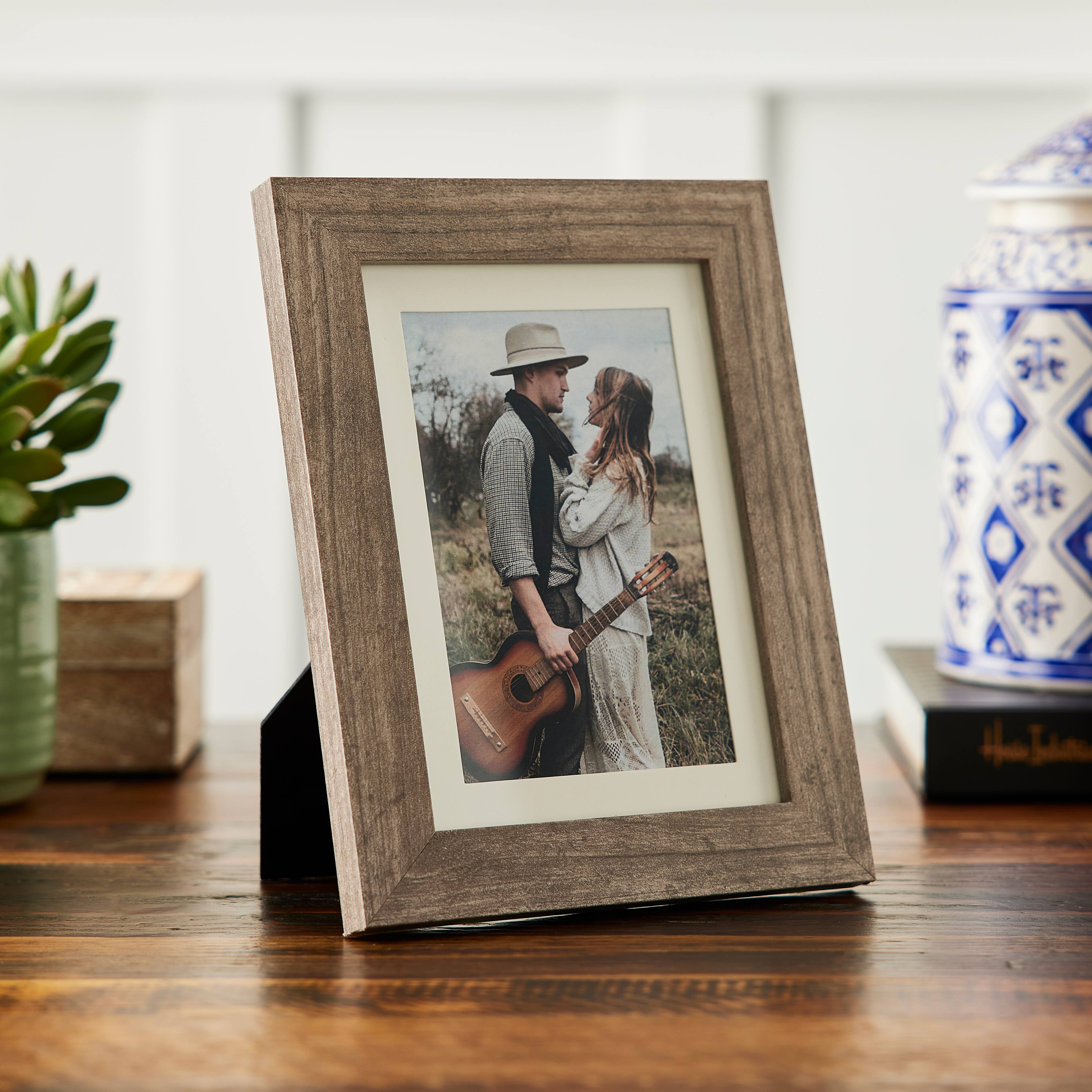 12 Pack: Griege Frame with Mat, Simply Essentials&#x2122; by Studio D&#xE9;cor&#xAE;