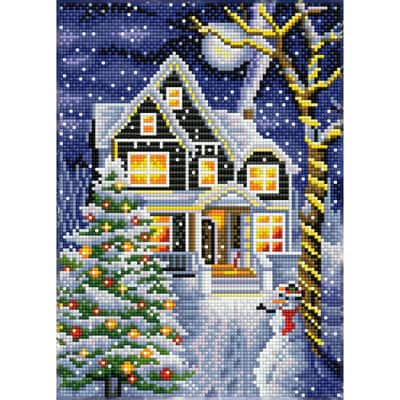 Diamond Dotz Christmas Night Diamond Painting Kit Michaels