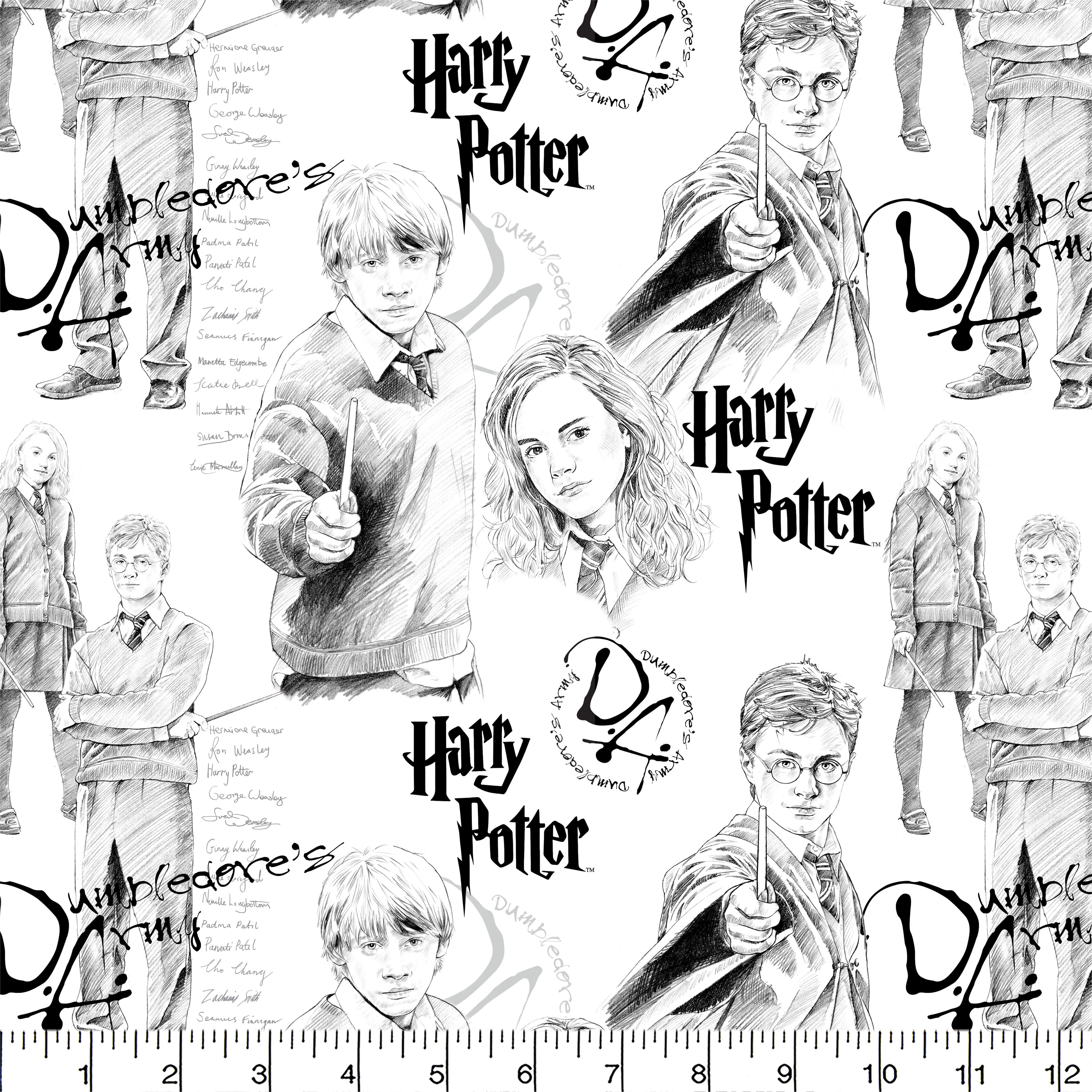 Harry Potter&#x2122; Mystery of Magic Cotton Fabric