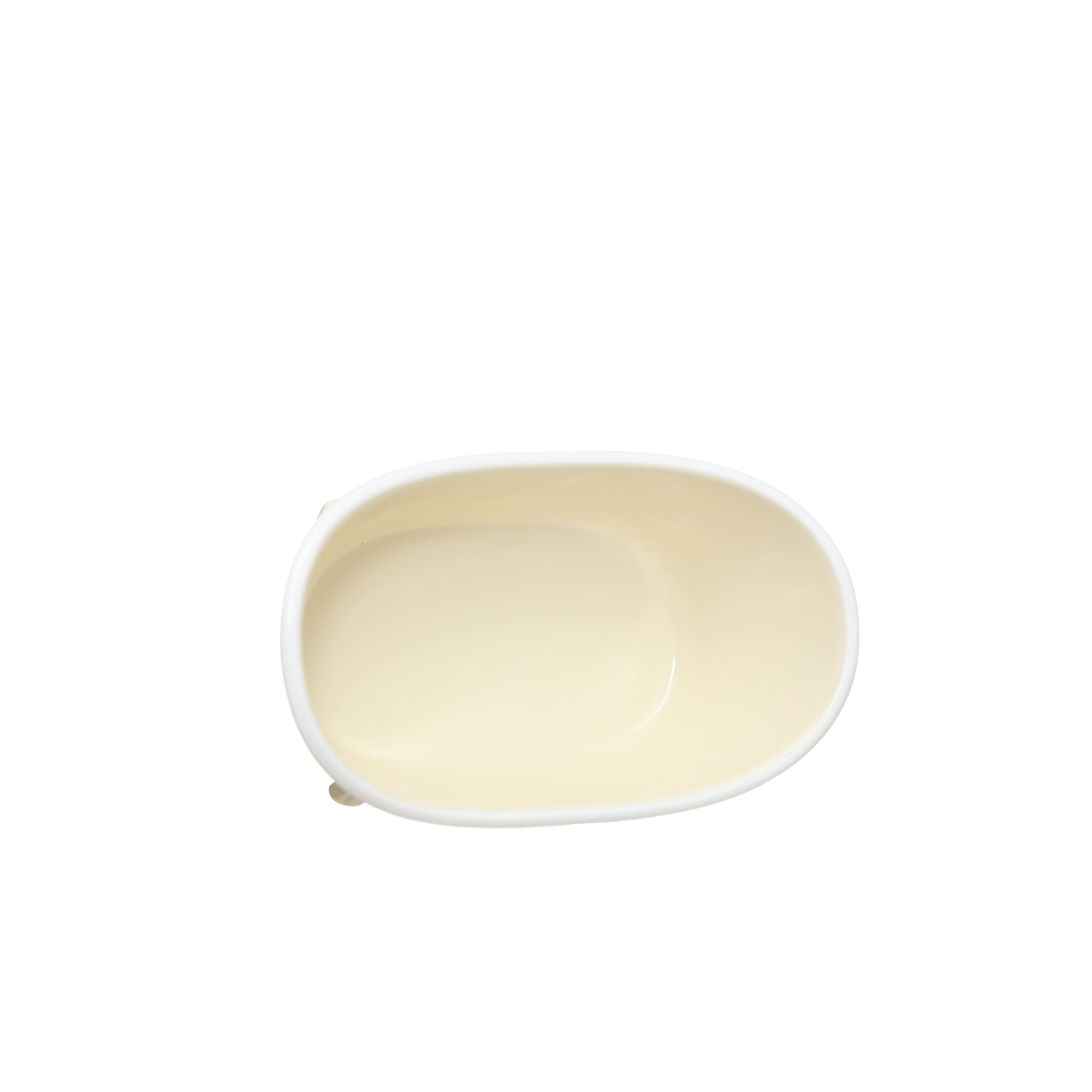 Mini White Metal Tub Decoration by Ashland&#xAE;