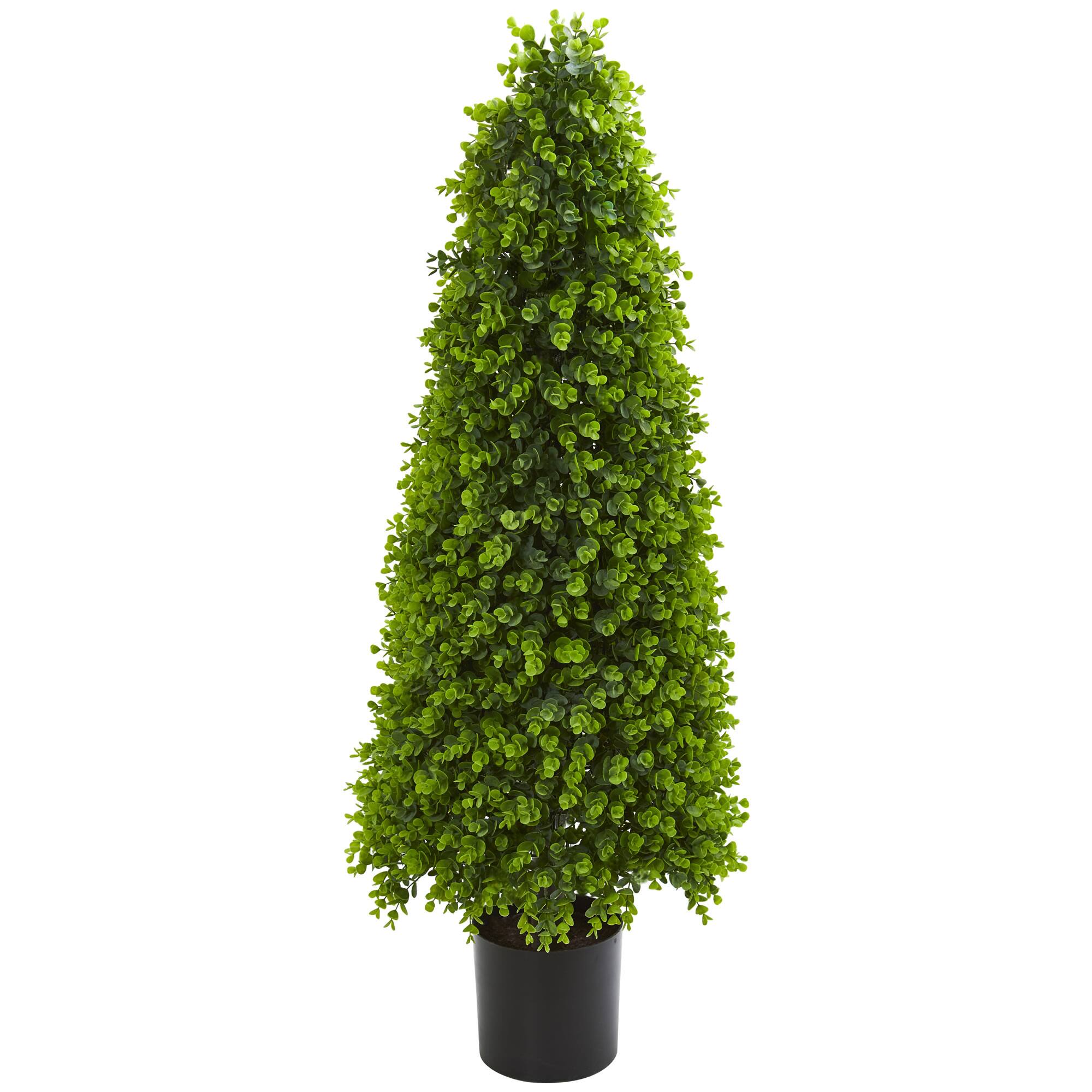 4ft. Potted Eucalyptus Topiary Artificial Tree | Michaels