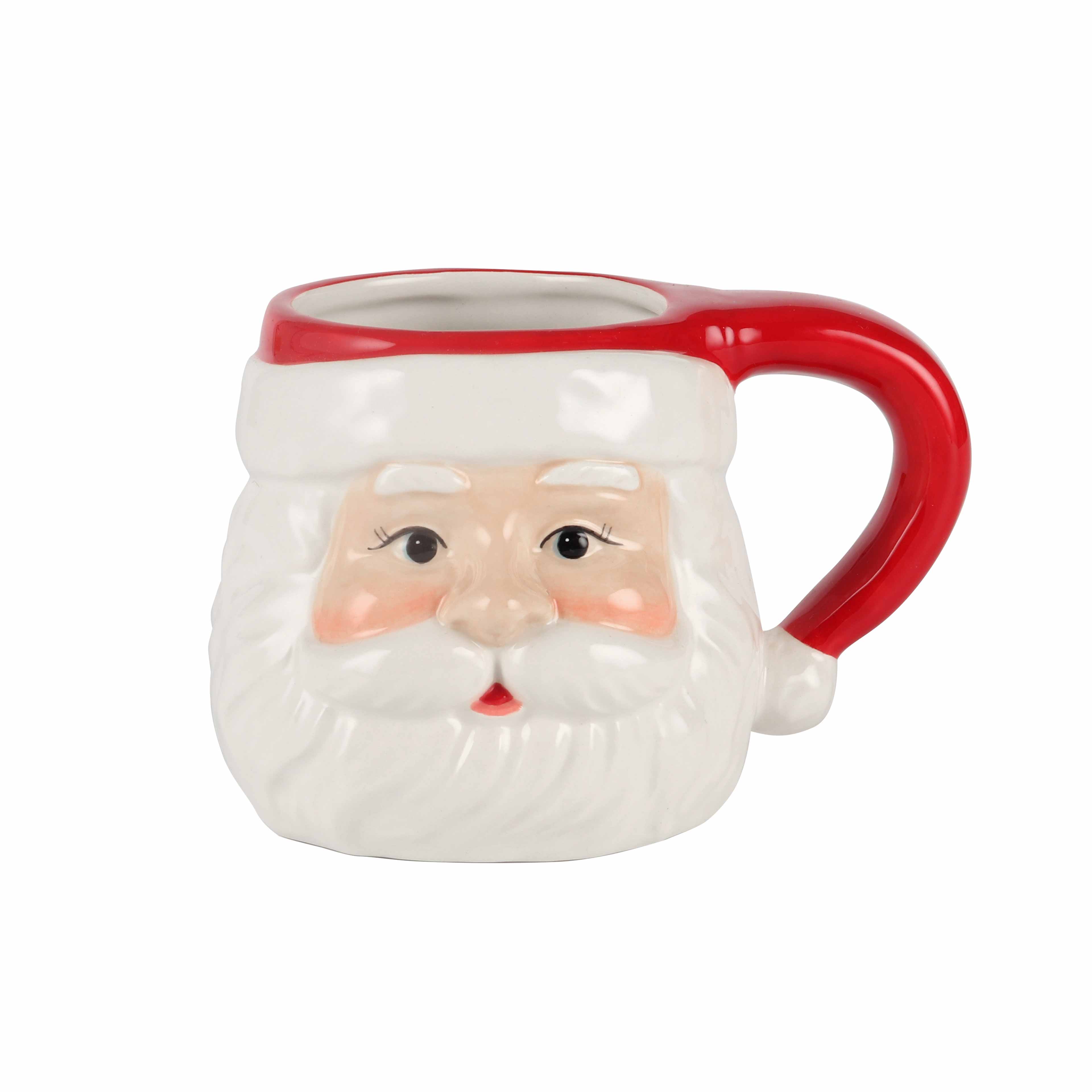 Santa Character Personalized Christmas Mug 15oz White