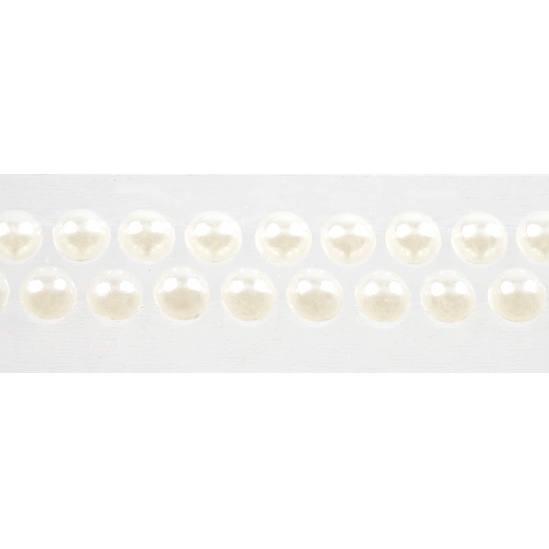 12 Pack: Faux Pearl Stickers by Recollections&#x2122; Bling on a Roll&#x2122;