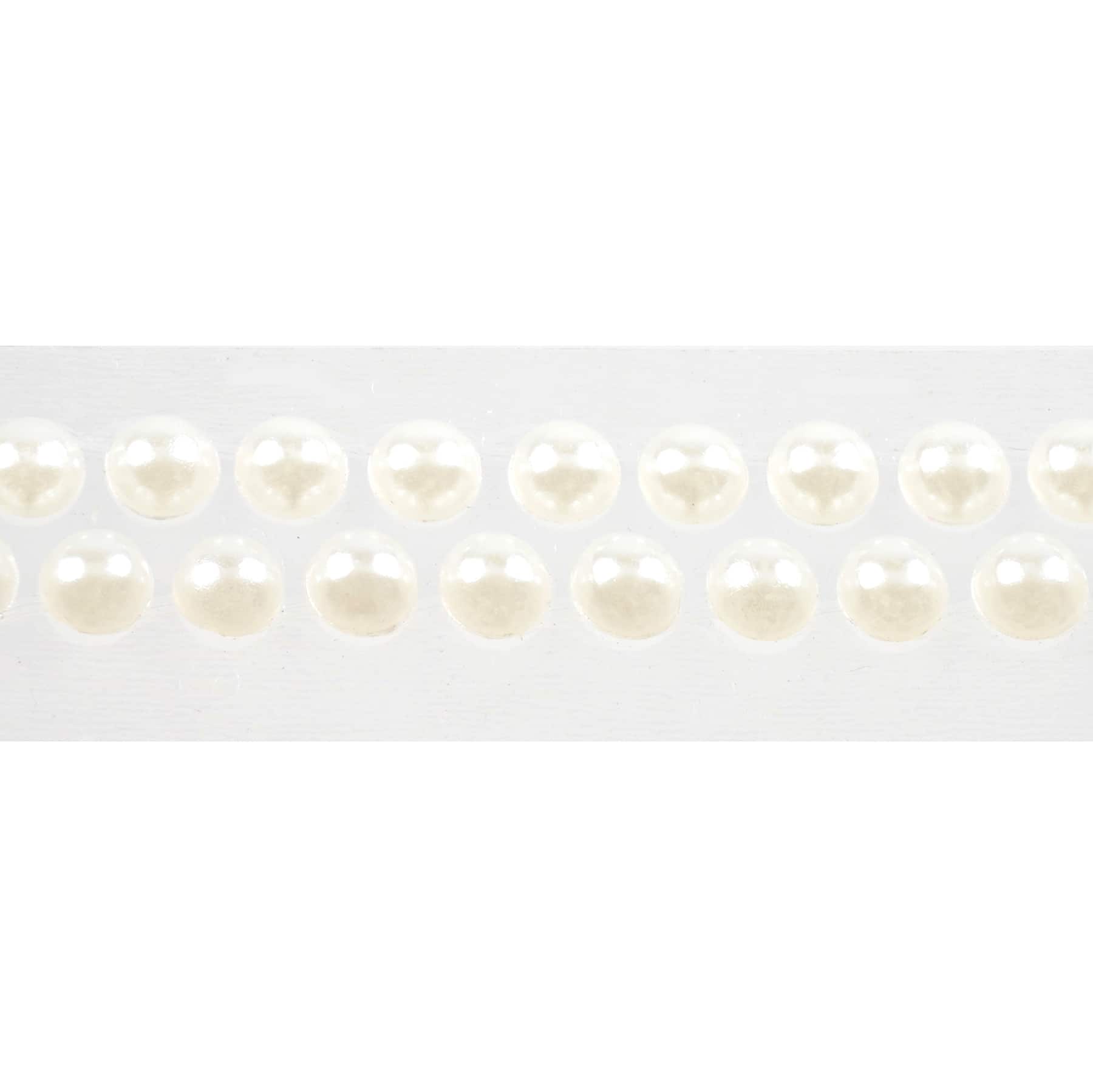 12 Pack: Faux Pearl Stickers by Recollections™ Bling on a Roll™