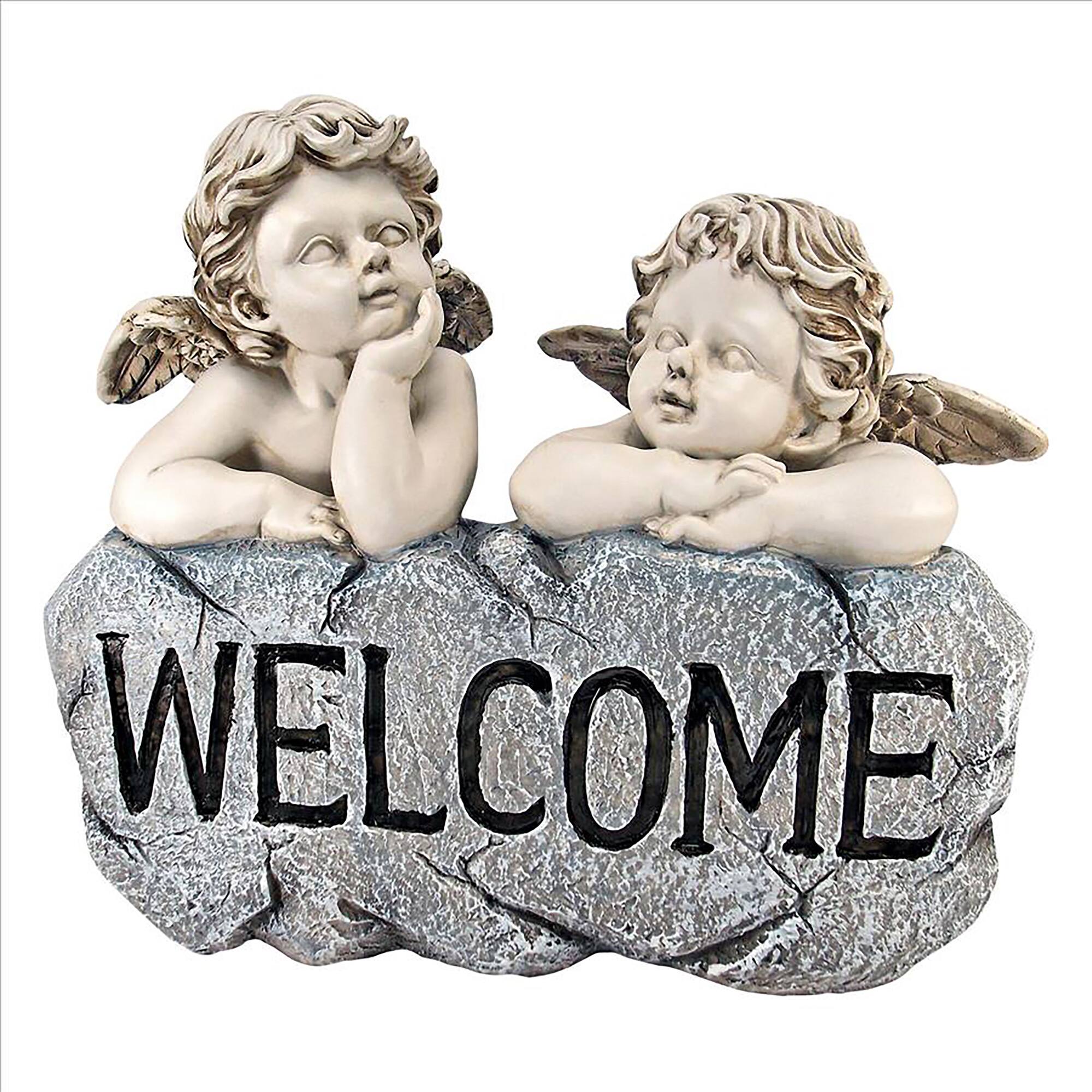 Design Toscano Raphael&#x27;s Cherub Twins Welcome Statue