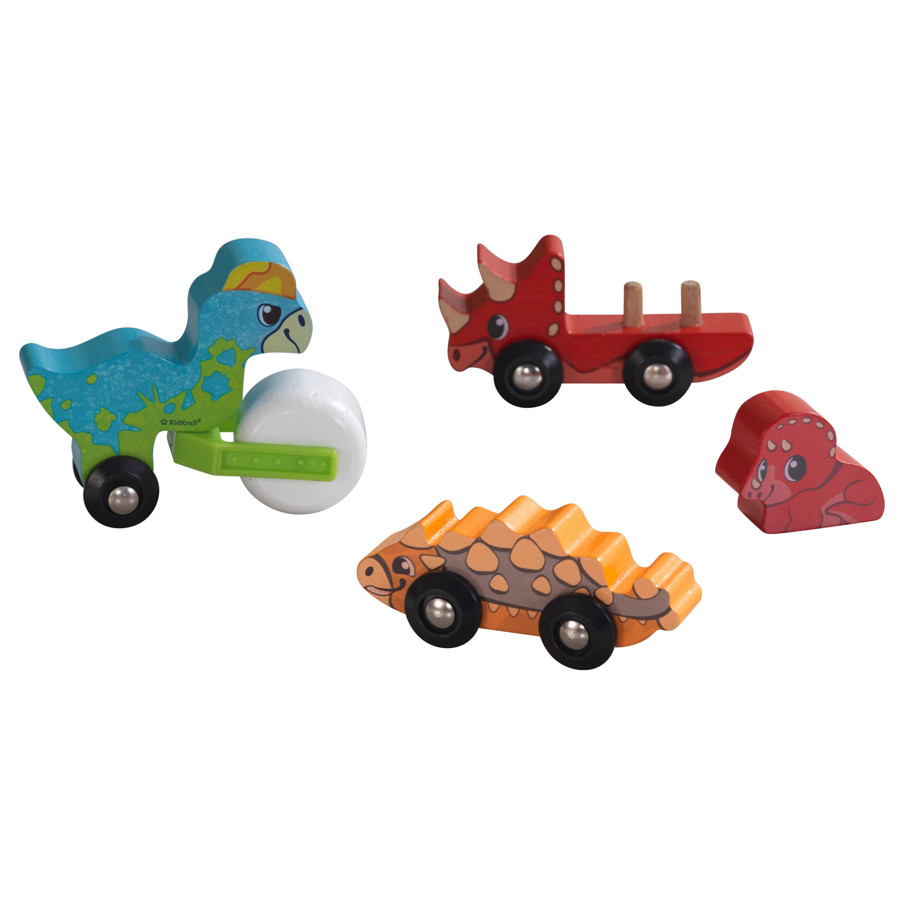 KidKraft Adventure Tracks&#x2122; Dino World Prehistoric Pals: Rollers