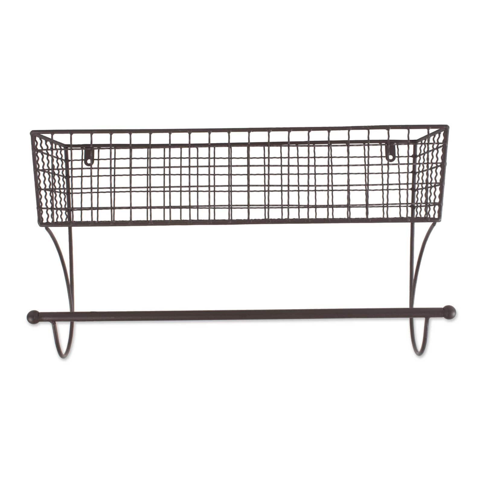 DII® 18" Rustic Bronze Towel Rack