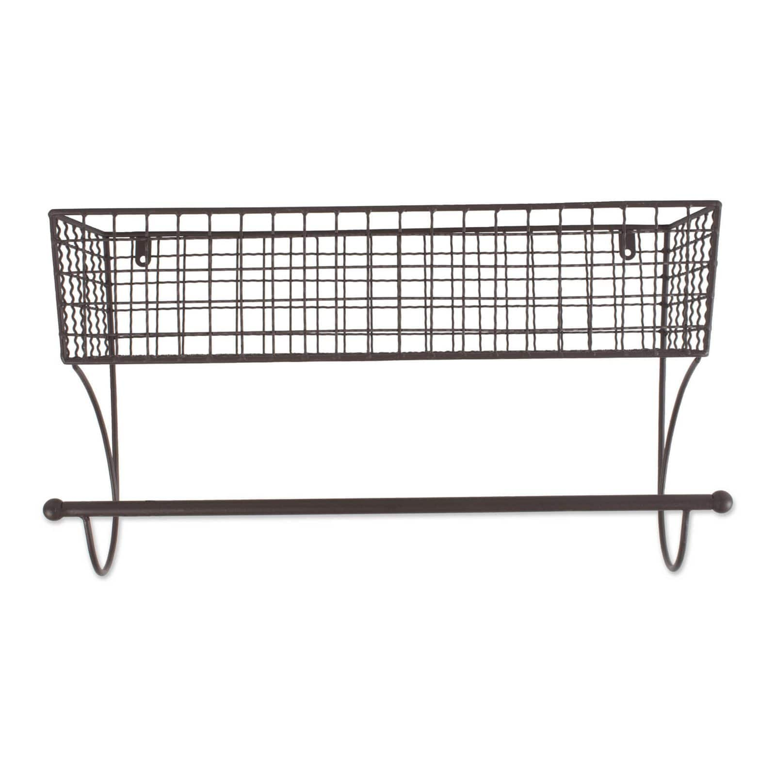 DII&#xAE; 18&#x22; Rustic Bronze Towel Rack