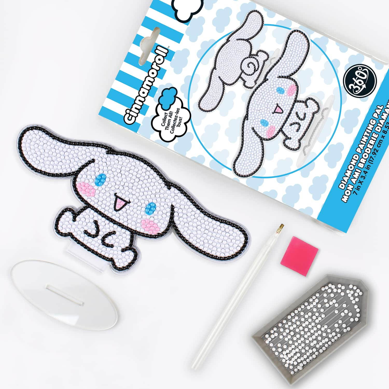 Camelot&#xAE; Dots Hello Kitty&#xAE; Cinnamoroll&#x2122; Diamond Painting Pal Kit