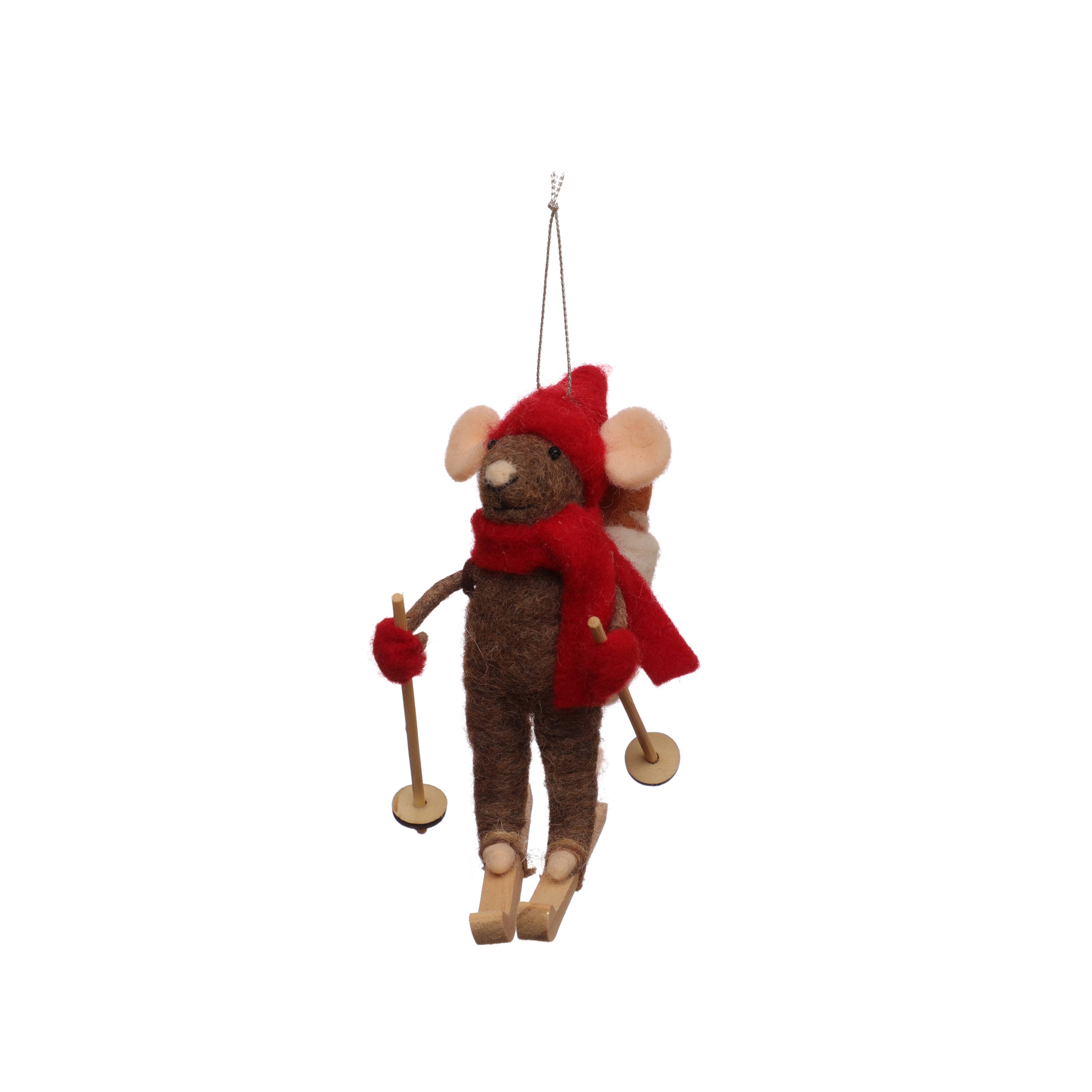 Assorted 5.5&#x22; Ski Animal Ornament, 1pc. by Ashland&#xAE;