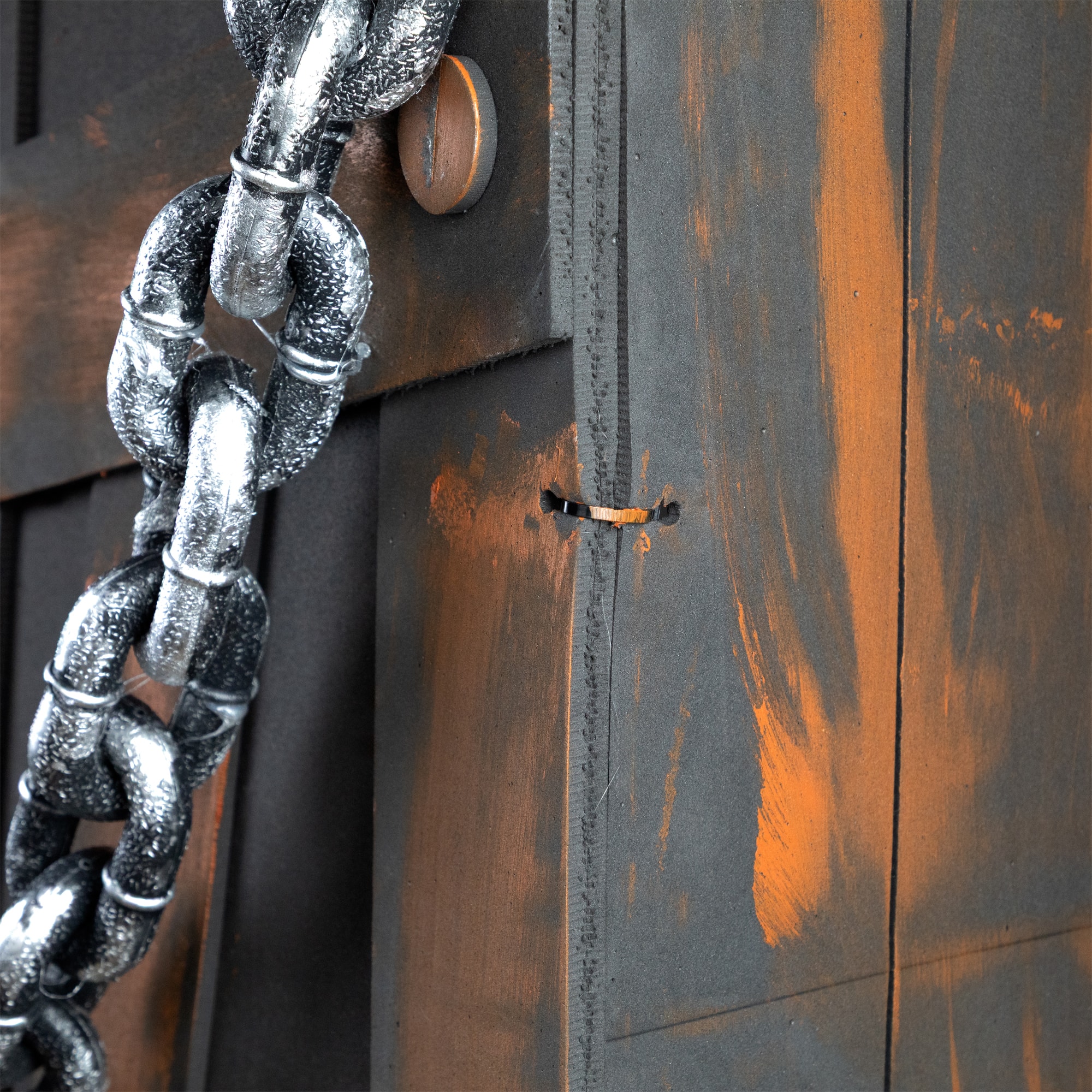 6ft. Animated & Musical Chained Shaking Coffin Halloween Decoration