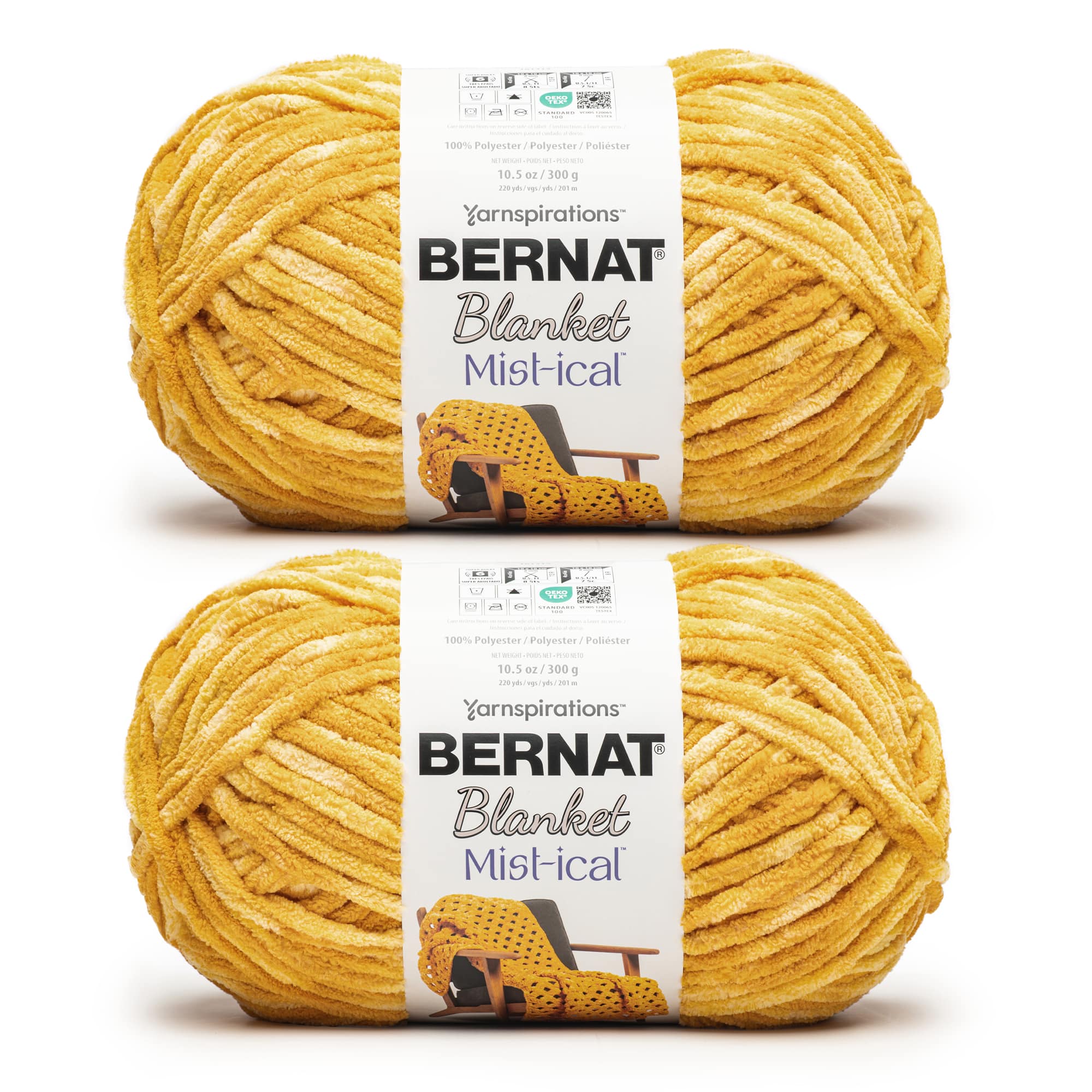 2 Pack Bernat&#xAE; Blanket Mist-ical&#x2122; Yarn