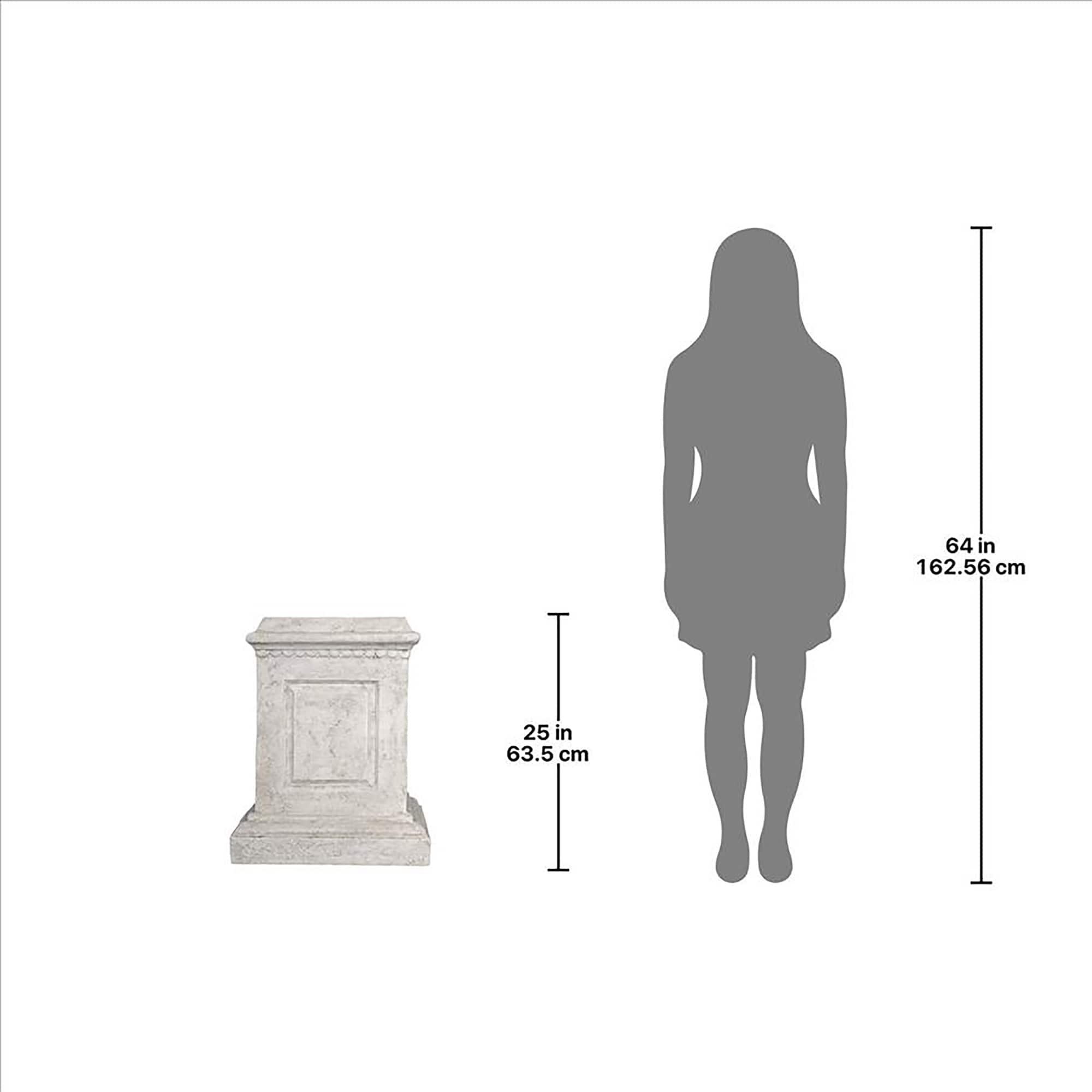 Design Toscano 2ft. Larkin Arts &#x26; Crafts Architectural Plinth