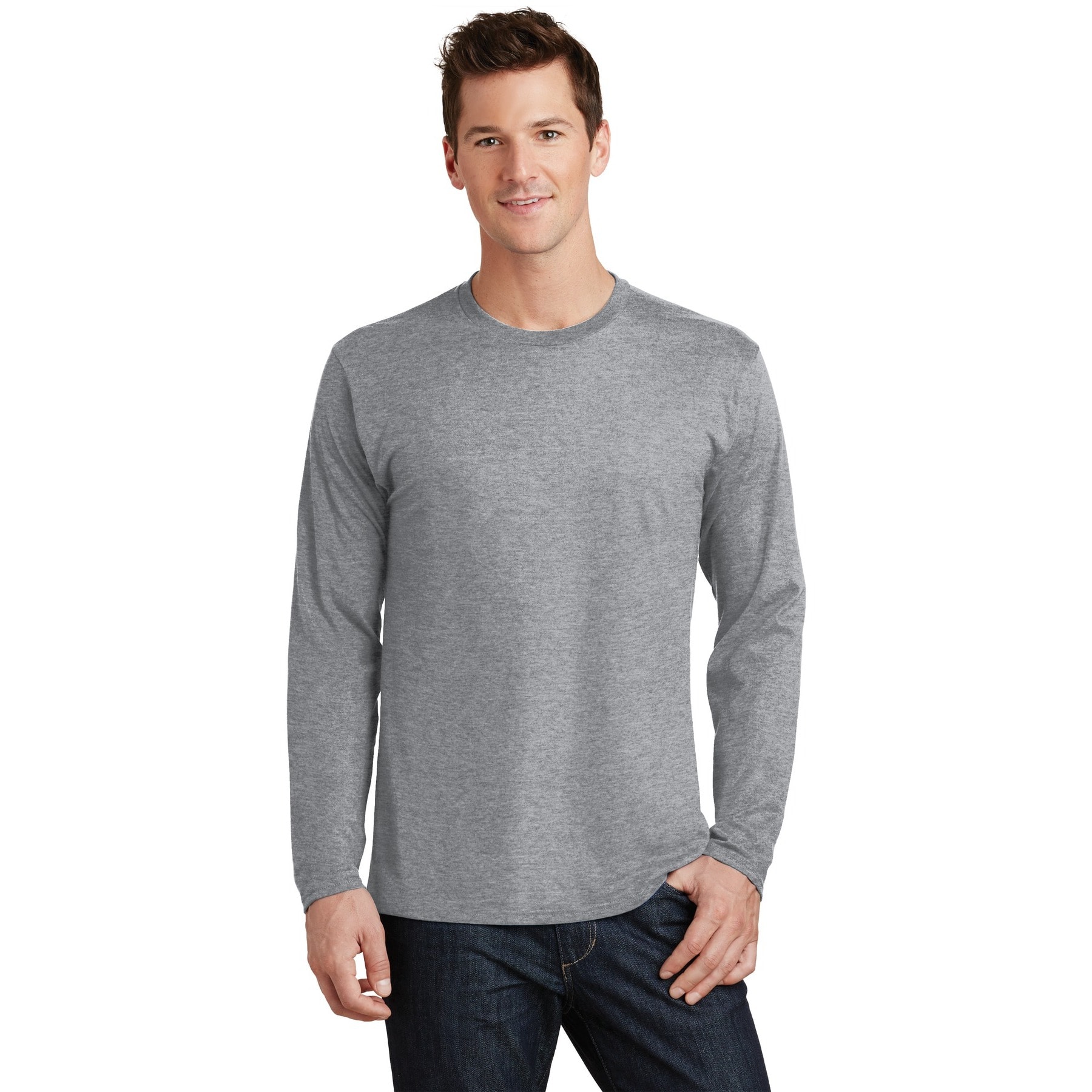Port & Company® Fan Favorite™ Neutrals Long Sleeve T-Shirt
