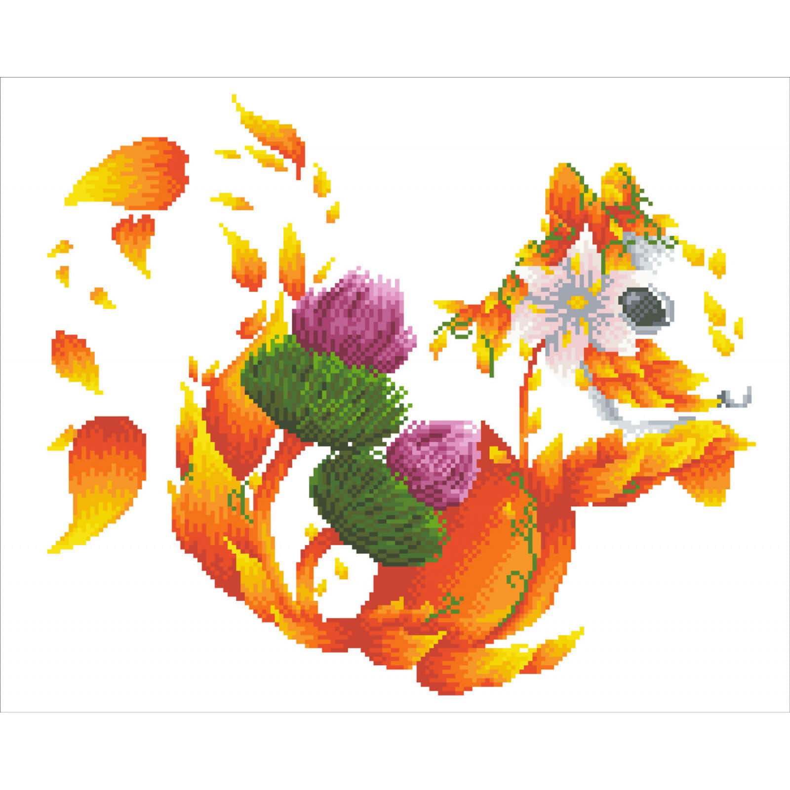 Diamond Dotz® Intermediate Scotch Squirrel Diamond Painting Kit