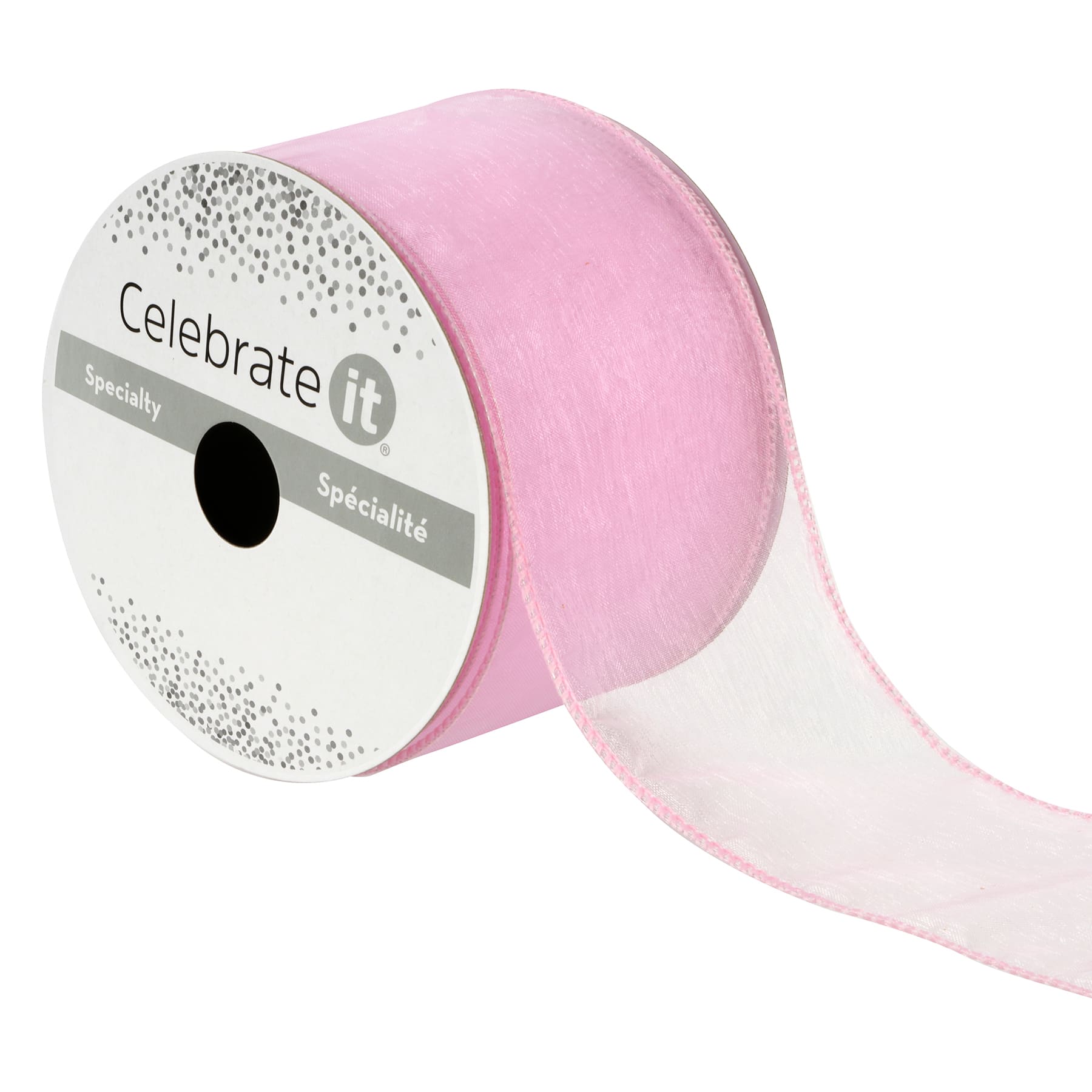 2.5&#x22; x 10yd. Sheer Wired Ribbon By Celebrate It&#xAE;