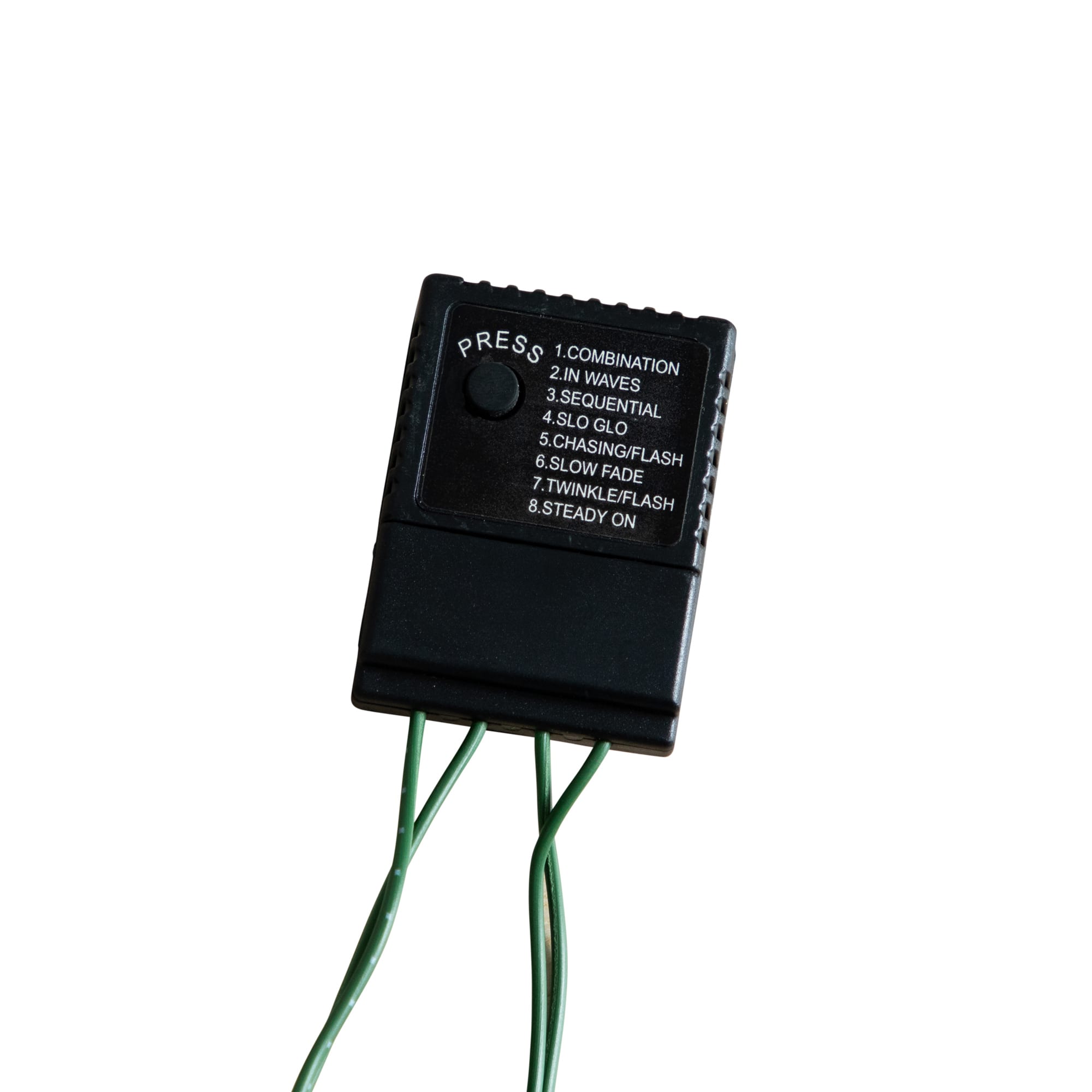 7ft. Pre-Lit Green Cactus Artificial Christmas Tree, Clear Micro LED Lights