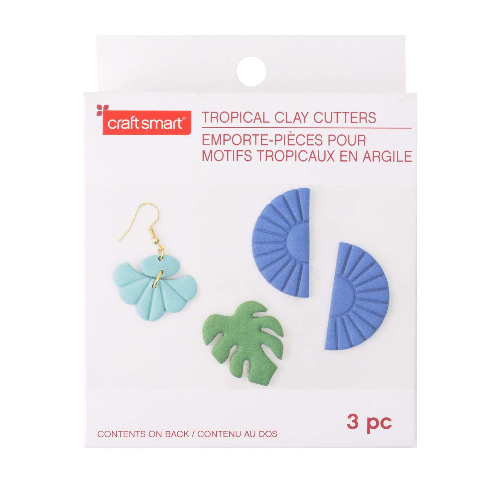 12 Pack: Tropical Clay Cutter Set by Craft Smart&#xAE;