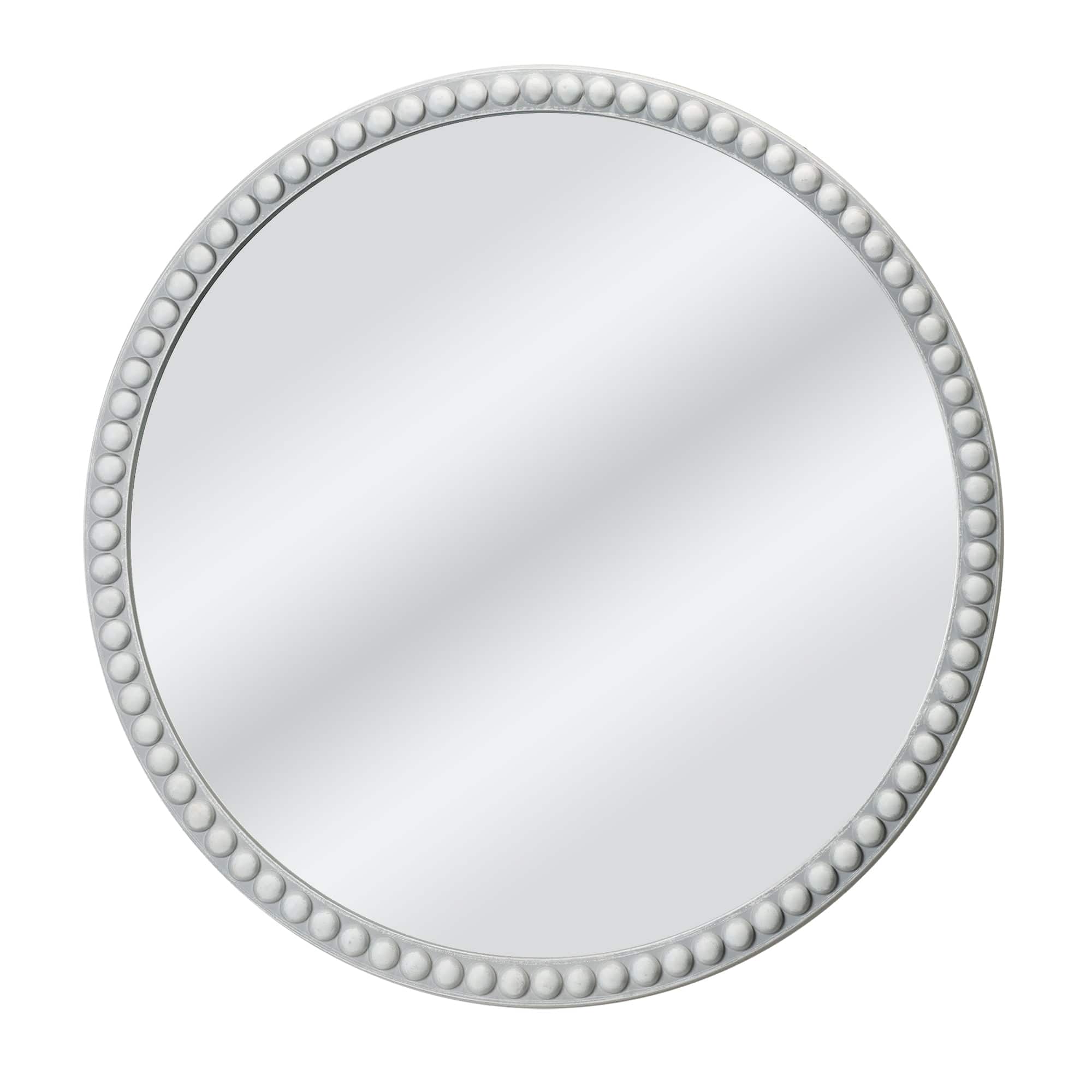 American Art Decor Moby&#x27;s Beaded Frame Mirror - 30&#x22; x 30&#x22;