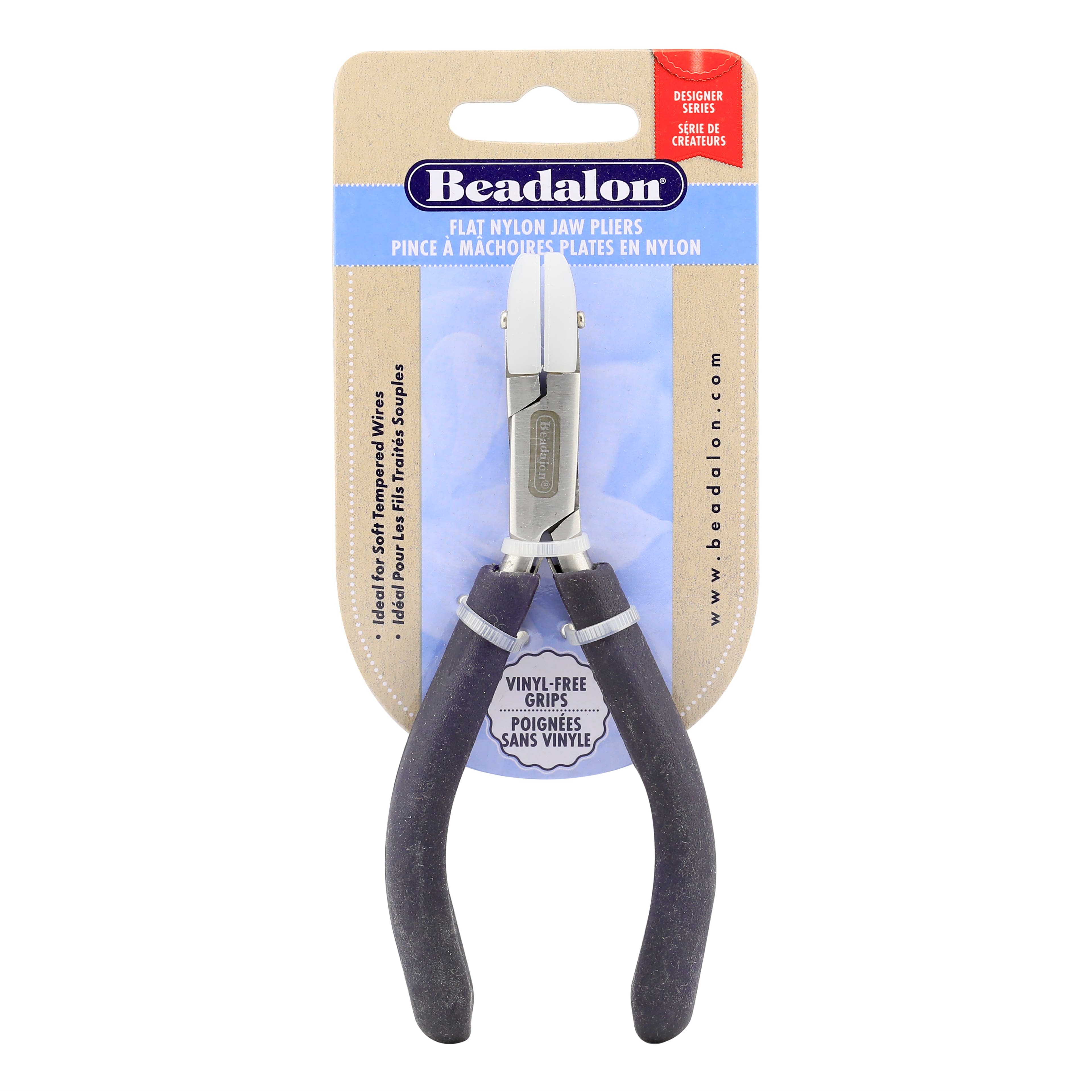 Beadalon® Designer Series Flat Nylon Jaw Pliers