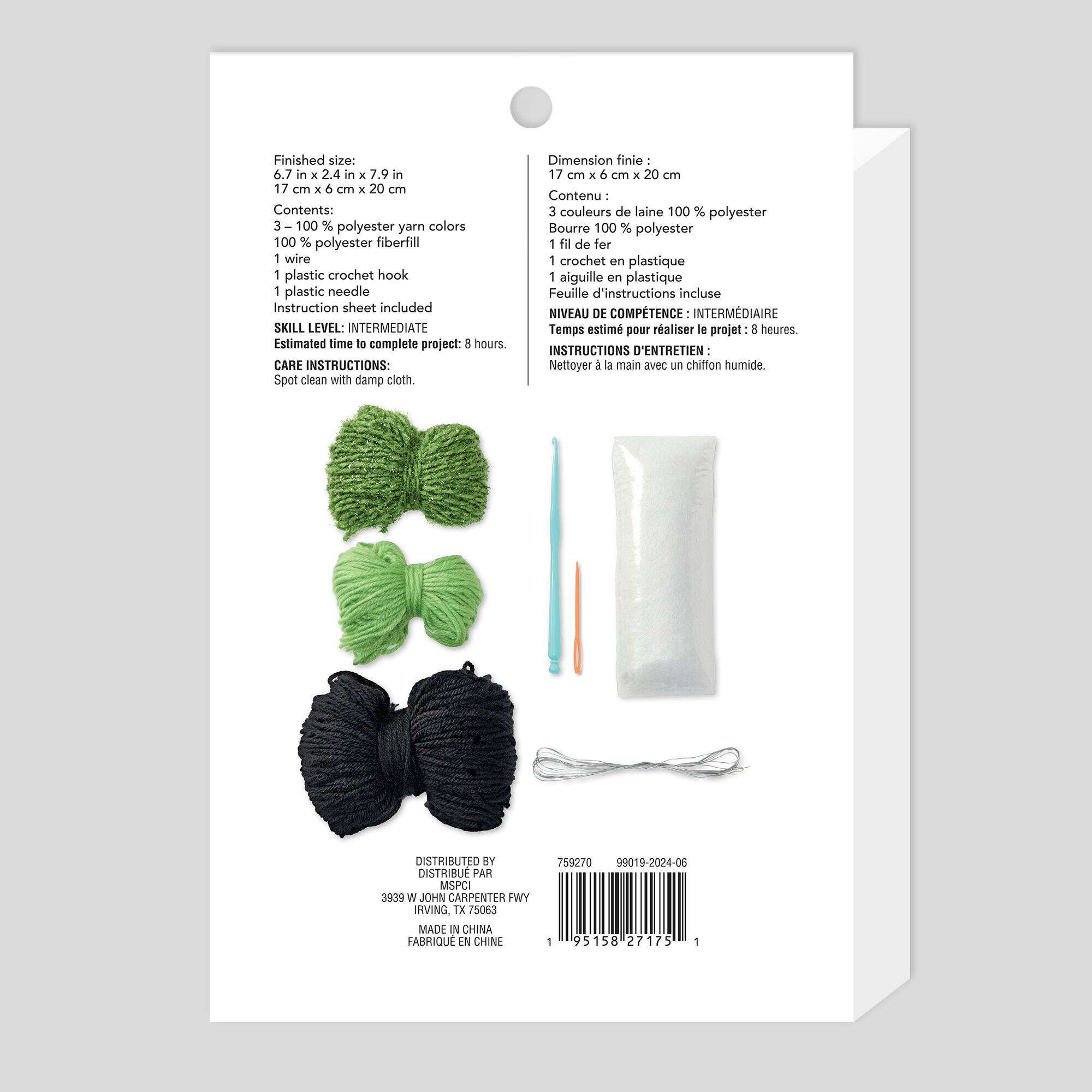 6 Pack: Intermediate Beetle Amigurumi Crochet Kit by Loops & Threads®