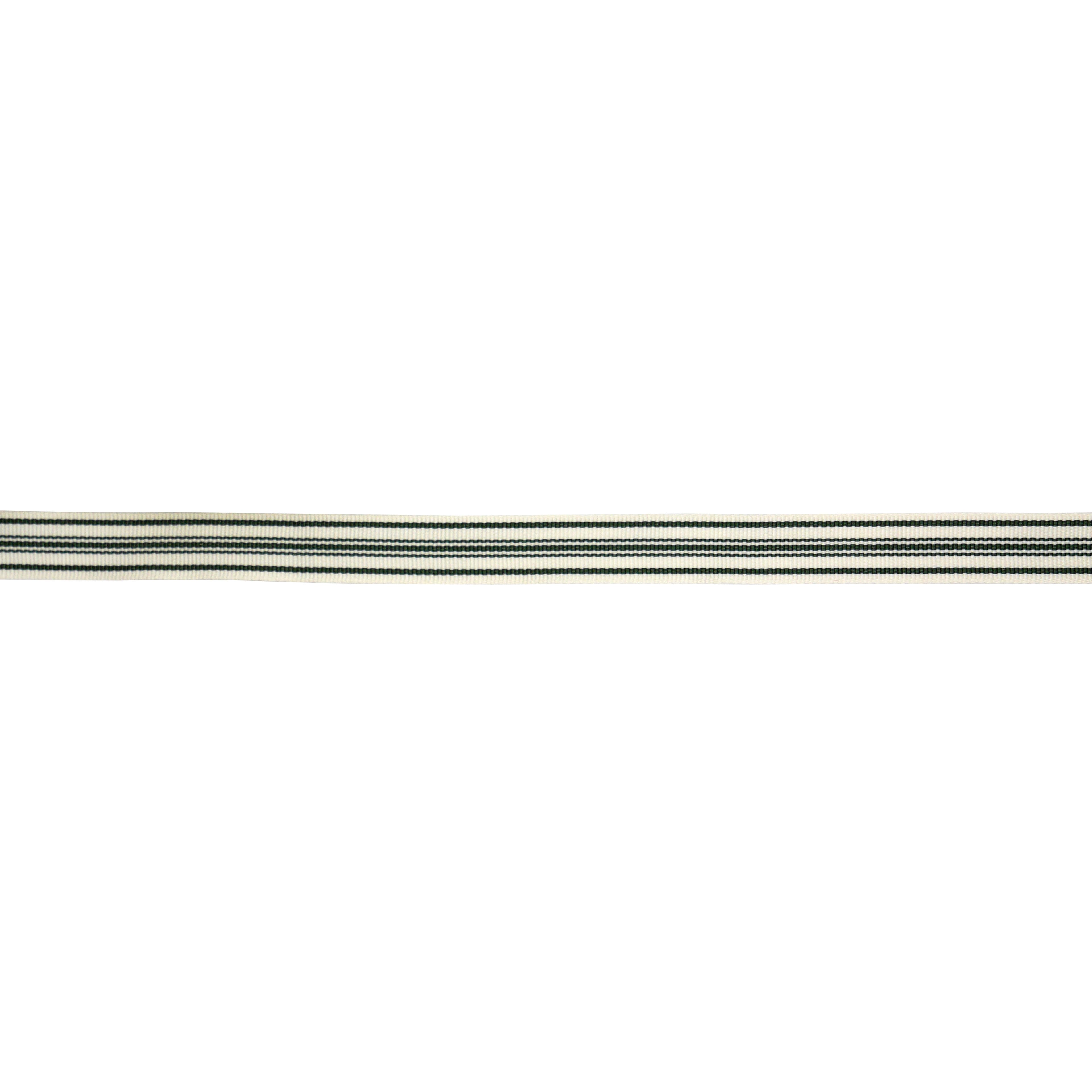 5/8&#x22; x 30ft. Green Ticking Ribbon by Celebrate It&#xAE;