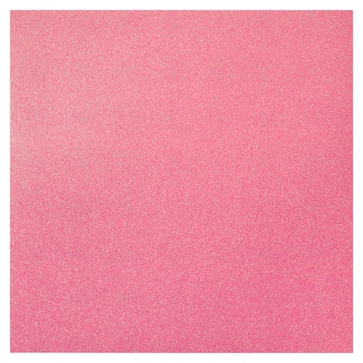 30 Pack: Light Pink Fine Glitter Paper by Recollections, 12 inch x 12 inch, Size: 12” x 12”