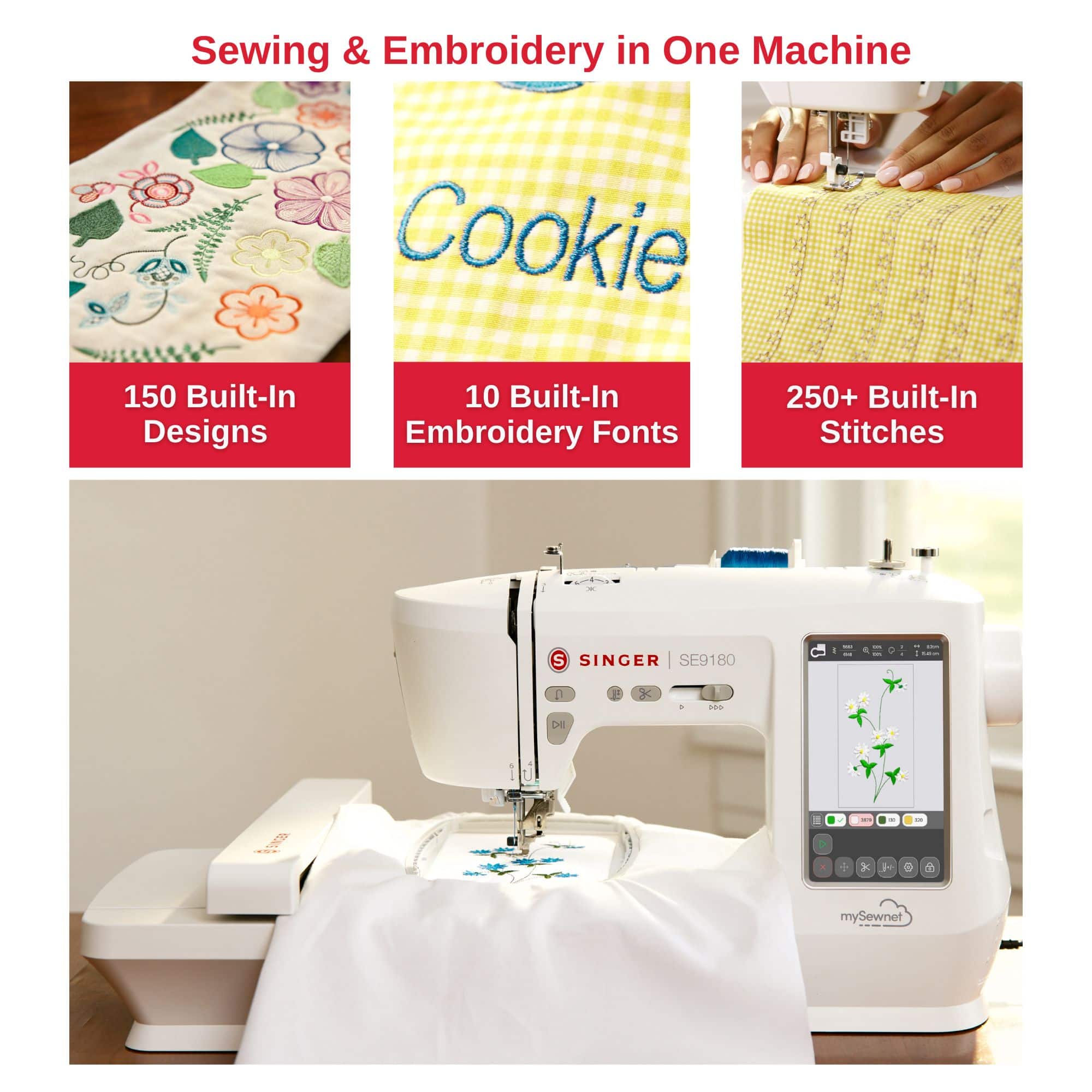 Embroidery & Darning Foot Singer 320 Model Sewing Machine – The