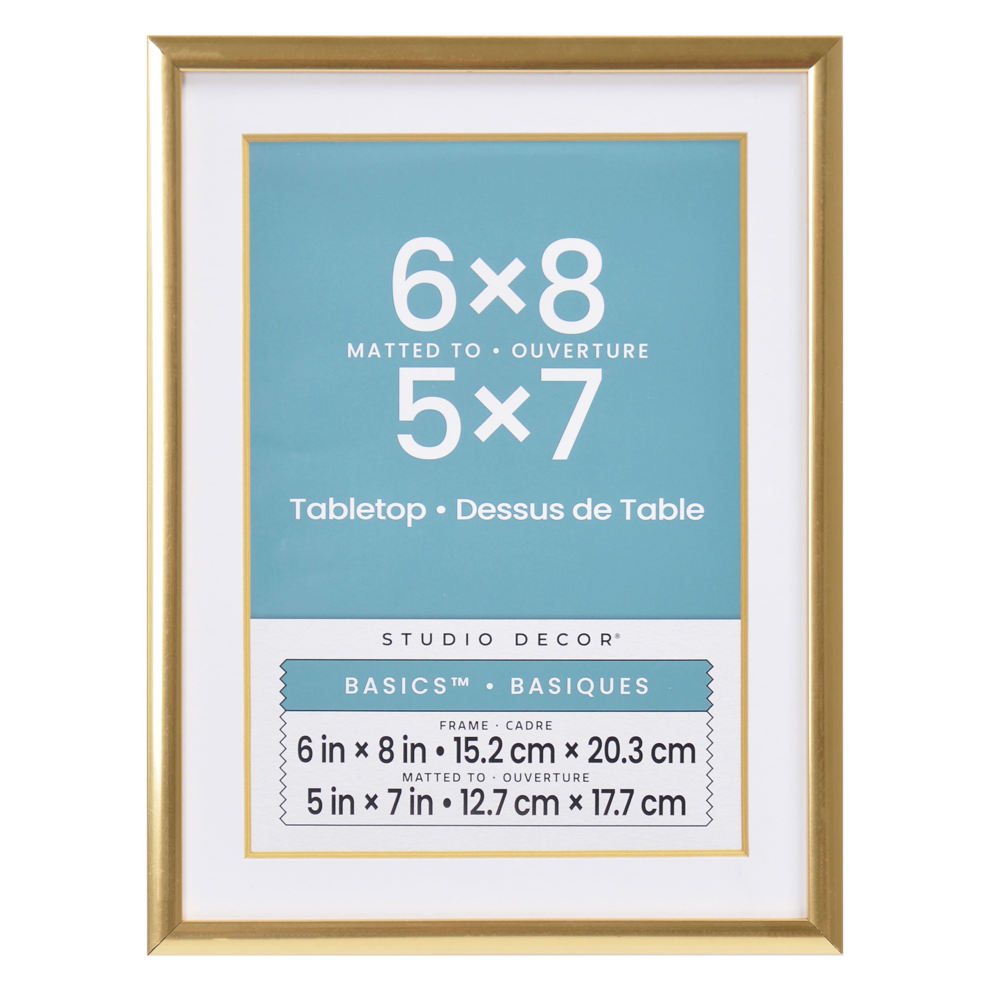 Basics&#x2122; Tabletop Frame with Mat by Studio D&#xE9;cor&#xAE;