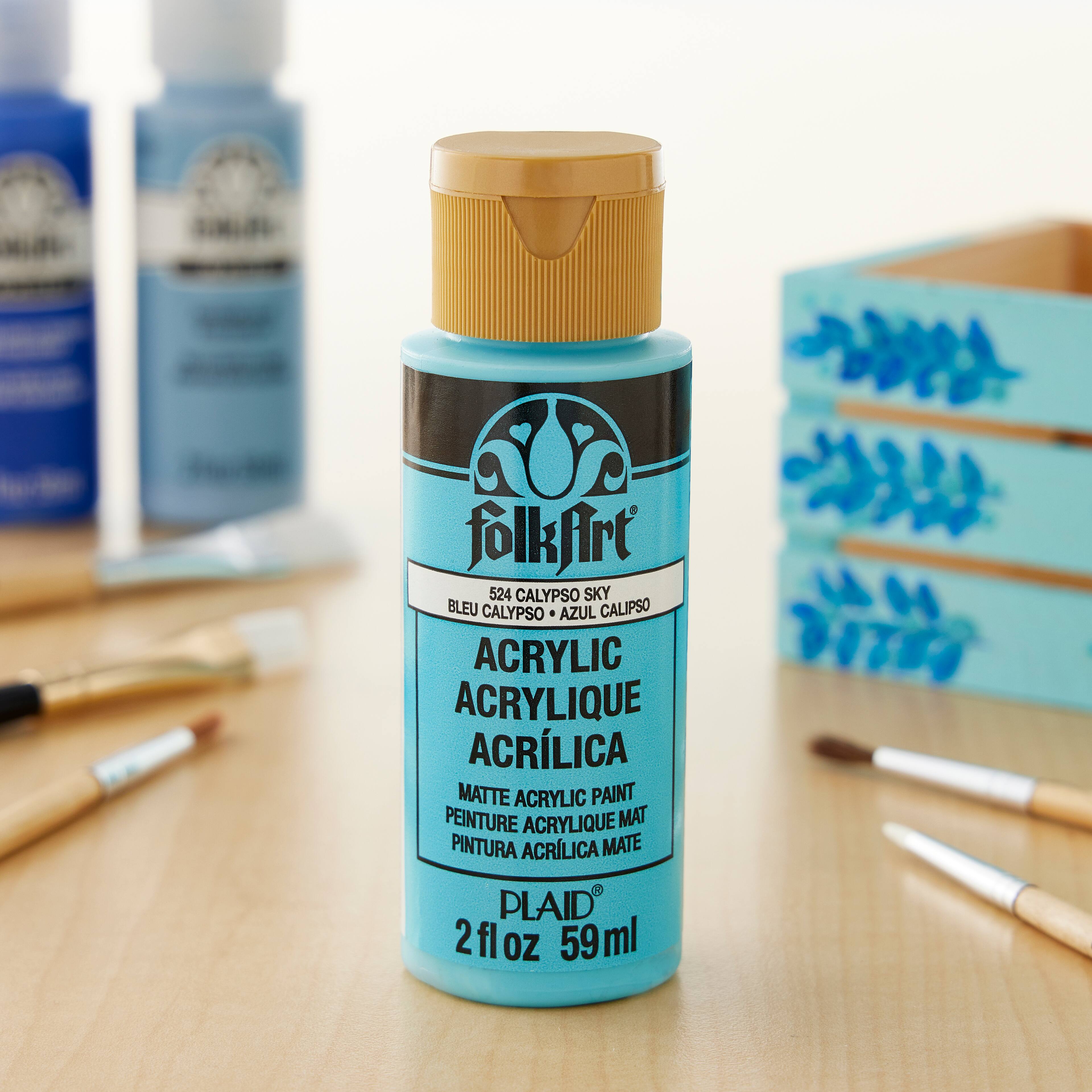 12 Pack FolkArt® Matte Acrylic Paint Michaels