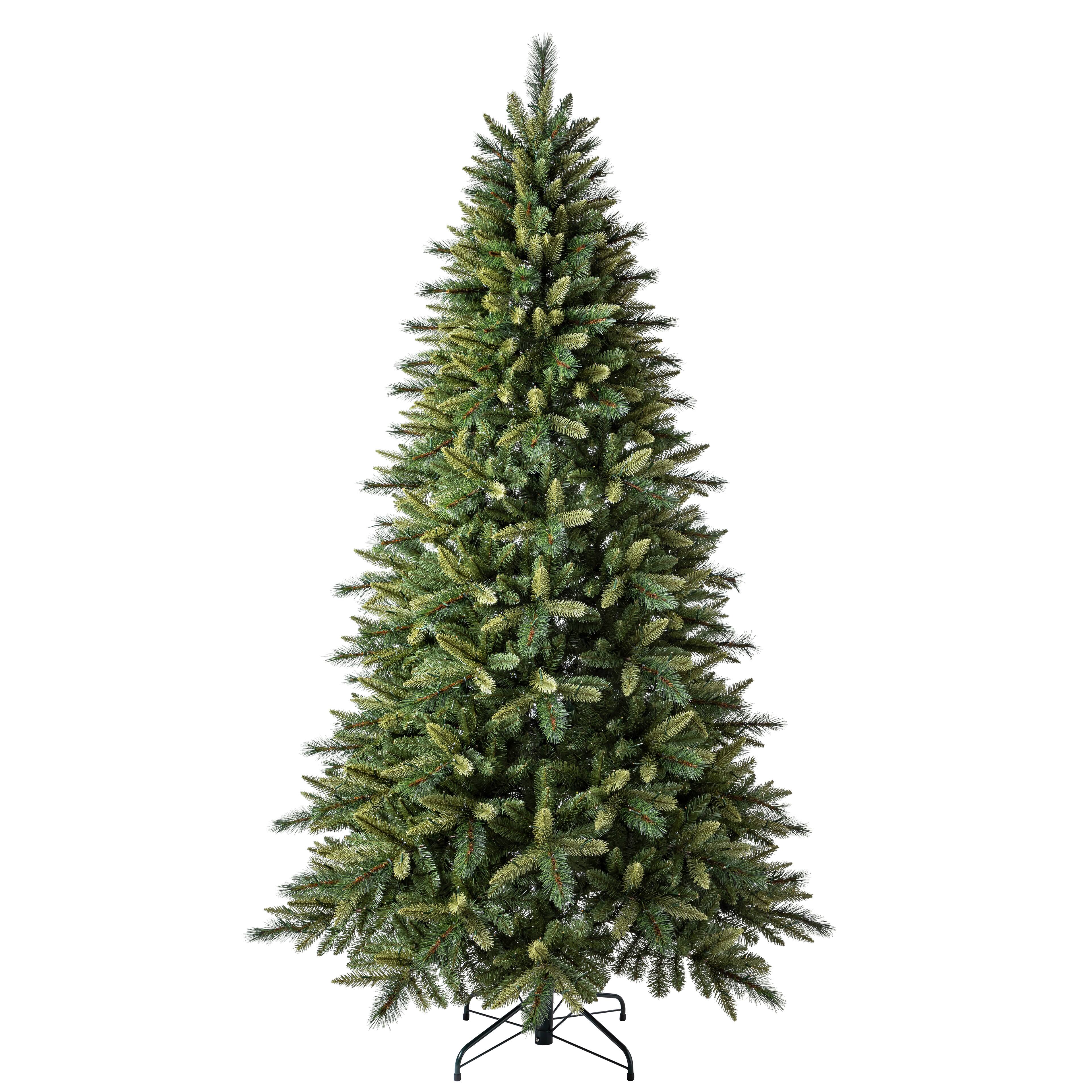 7 5ft Pre Lit Quick Set Glendale Fir Artificial Christmas Tree Micro Dot Led Lights By Ashland Michaels