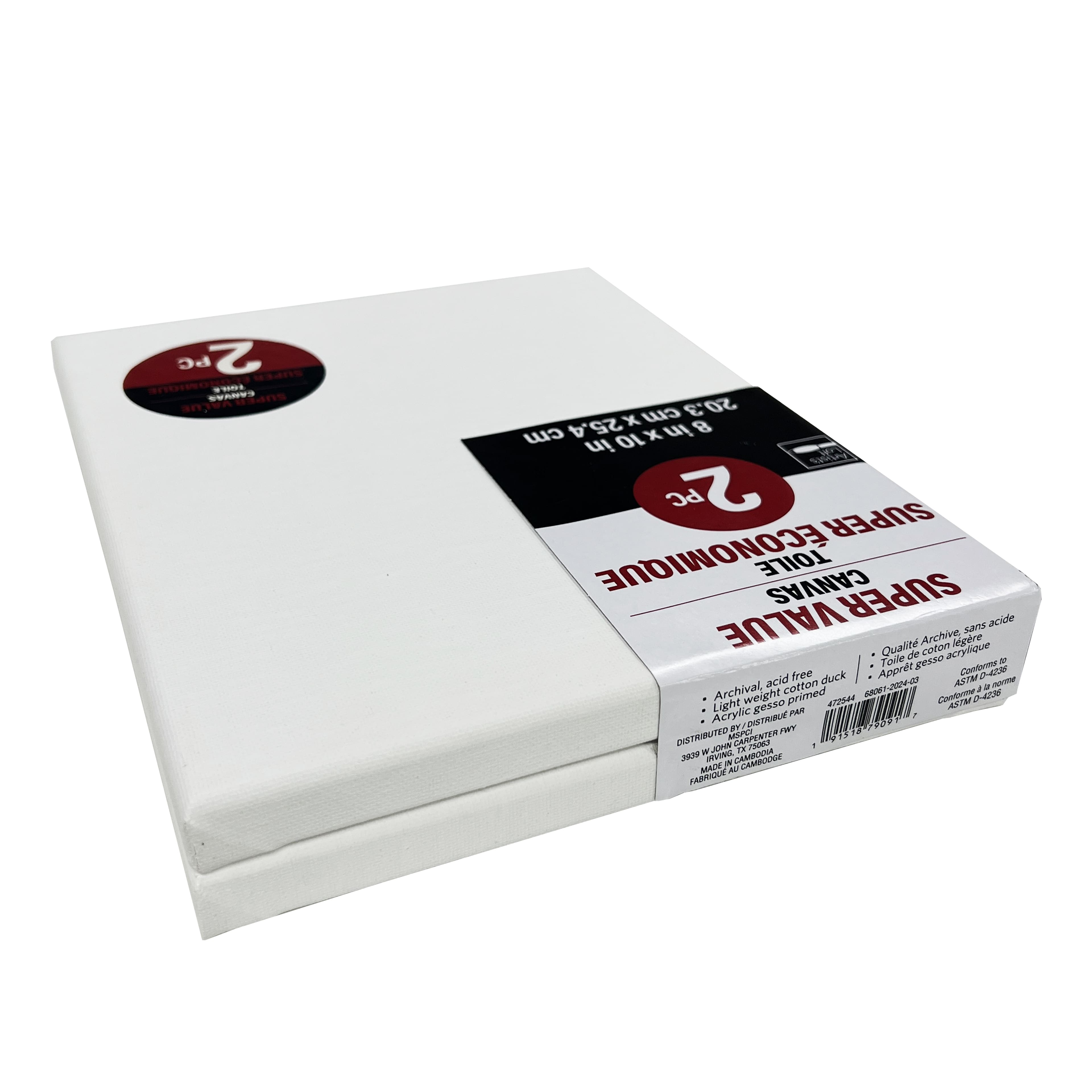 2 Pack Value Canvas by Artist's Loft®