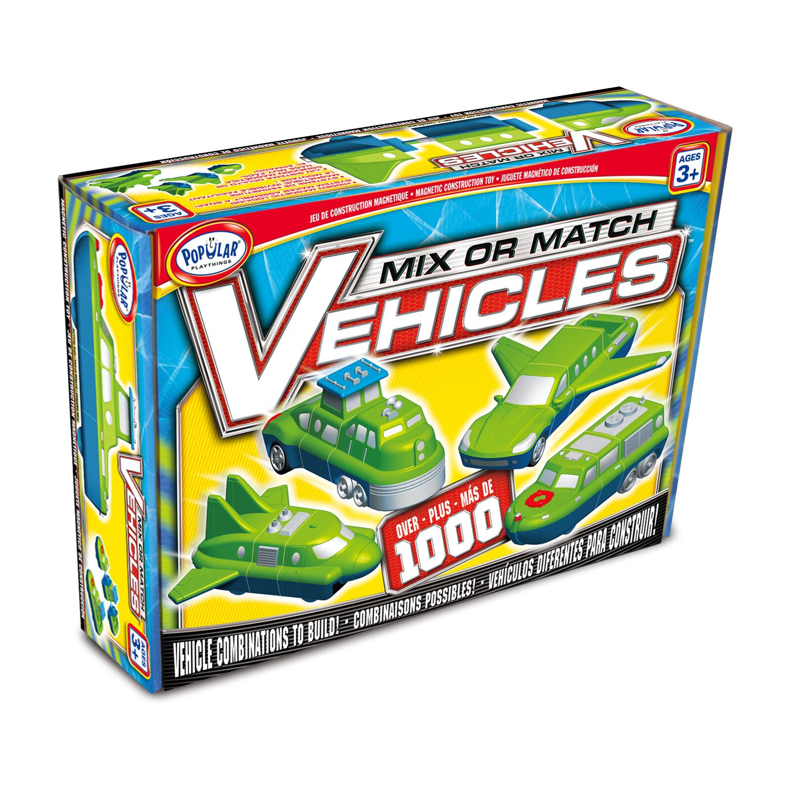 Magnetic Mix or Match Vehicles Set No.1