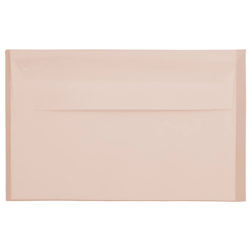 JAM Paper 5.43" X 8.62" Self Adhesive Closure Cello Sleeves, 100ct.