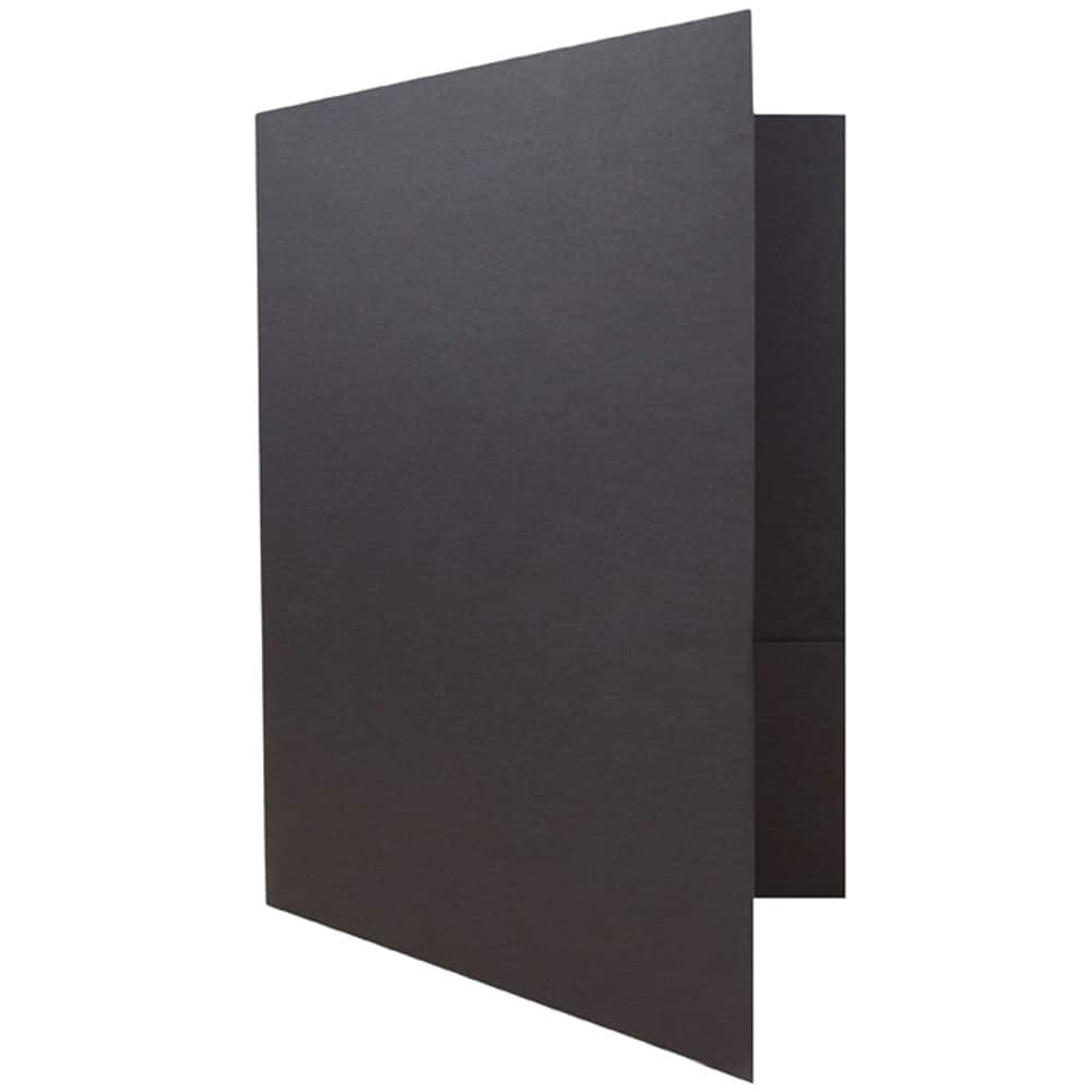 JAM Paper 2-Pocket Textured Linen Business Folders, 6ct.
