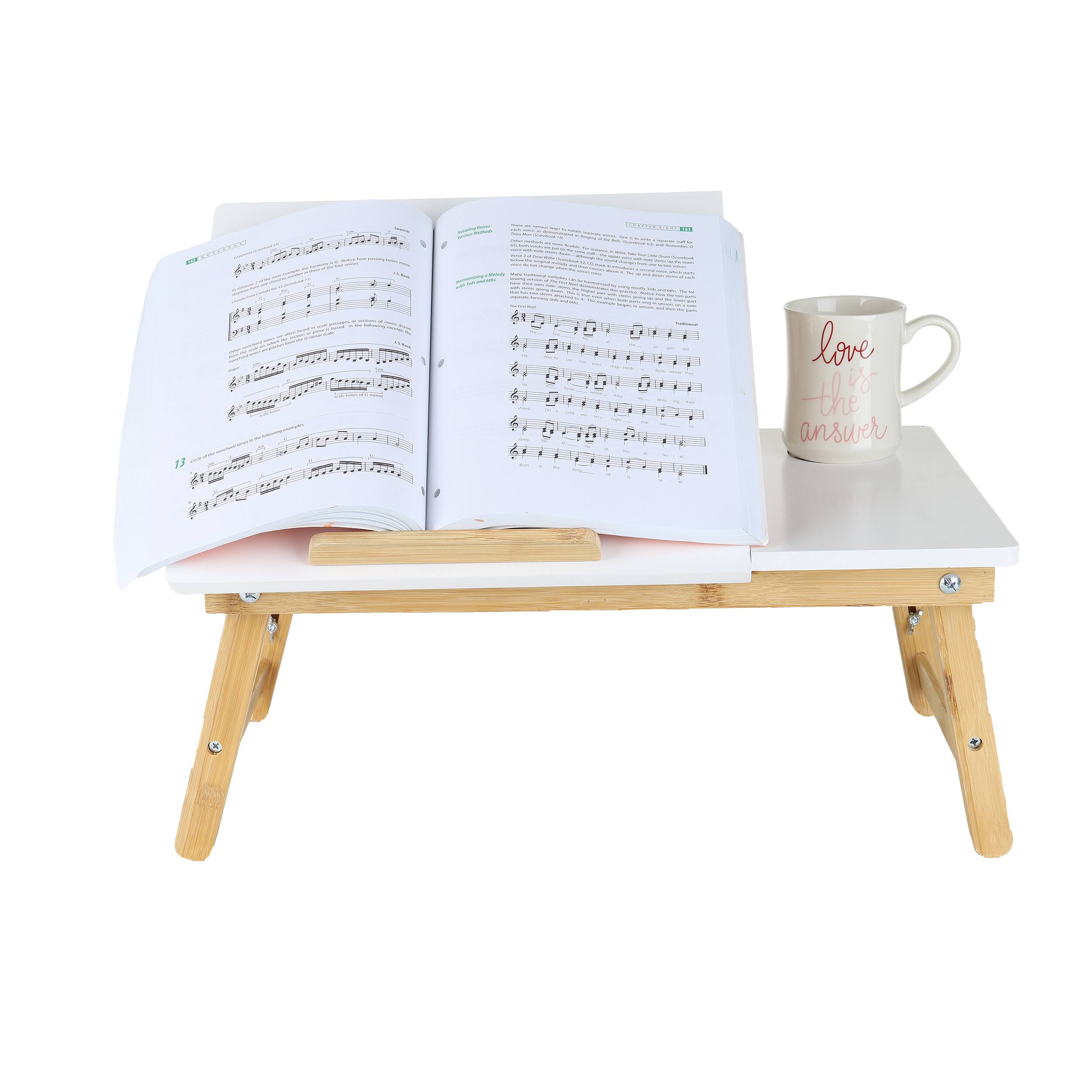 Mind Reader 21" Adjustable Laptop Coolpad Flip Top Laptop Desk