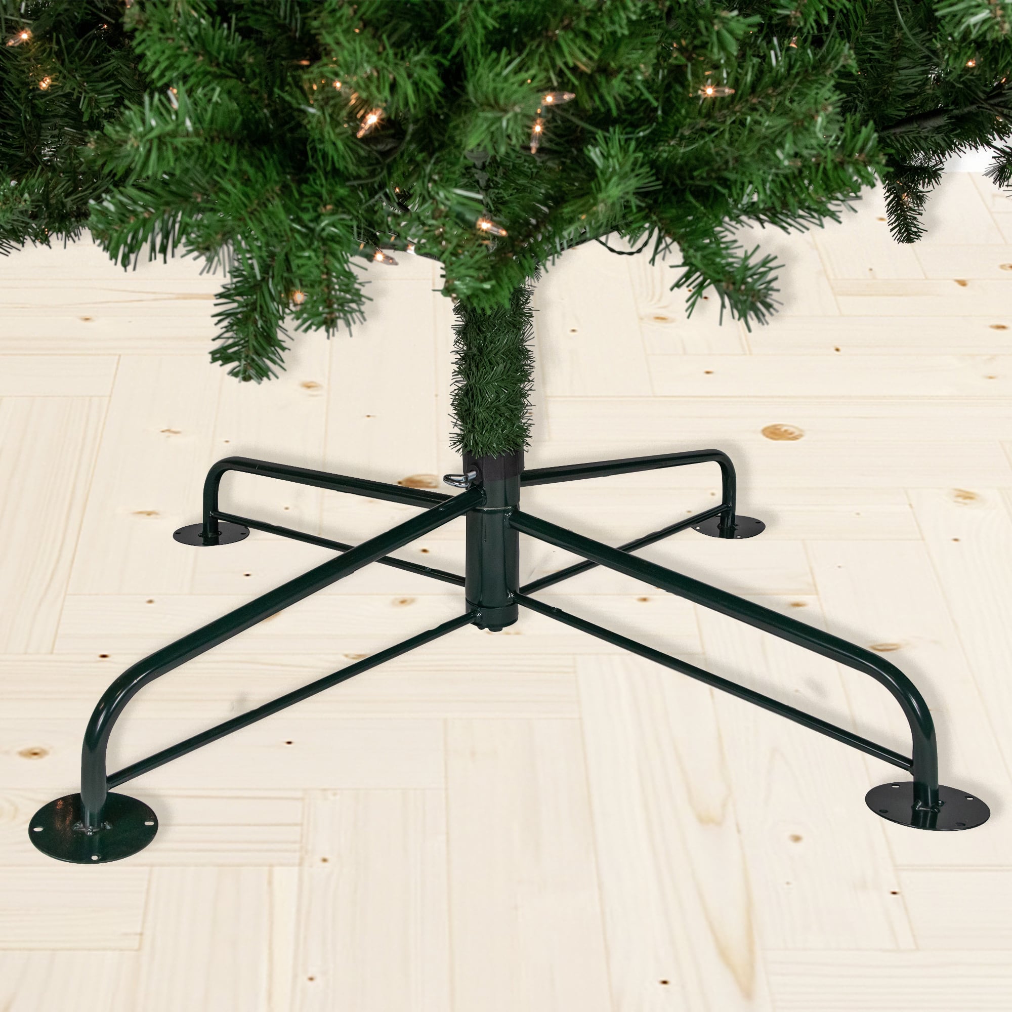 48" Green Folding Artificial Christmas Tree Stand