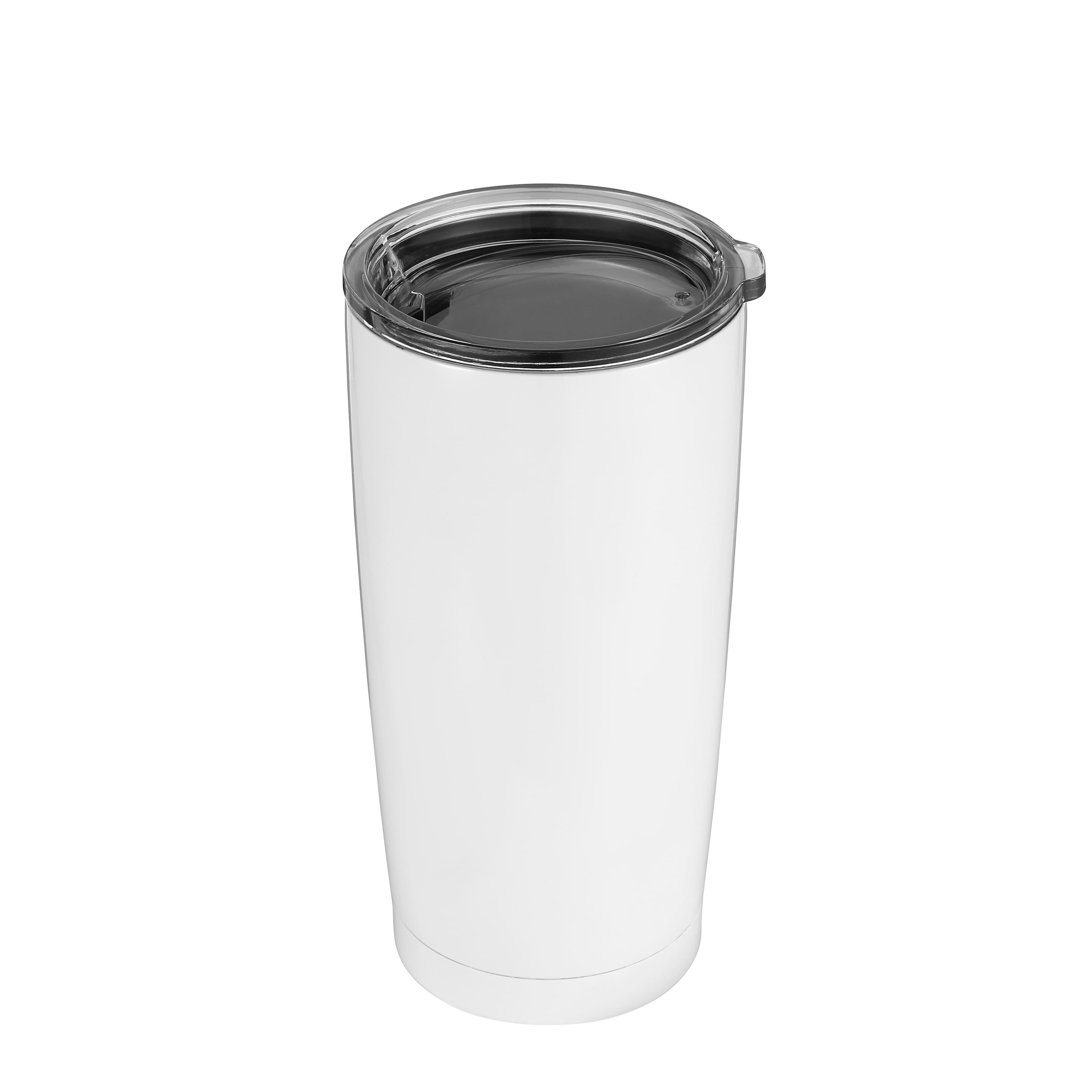 18.5oz. White Stainless Steel Tumbler by Celebrate It™