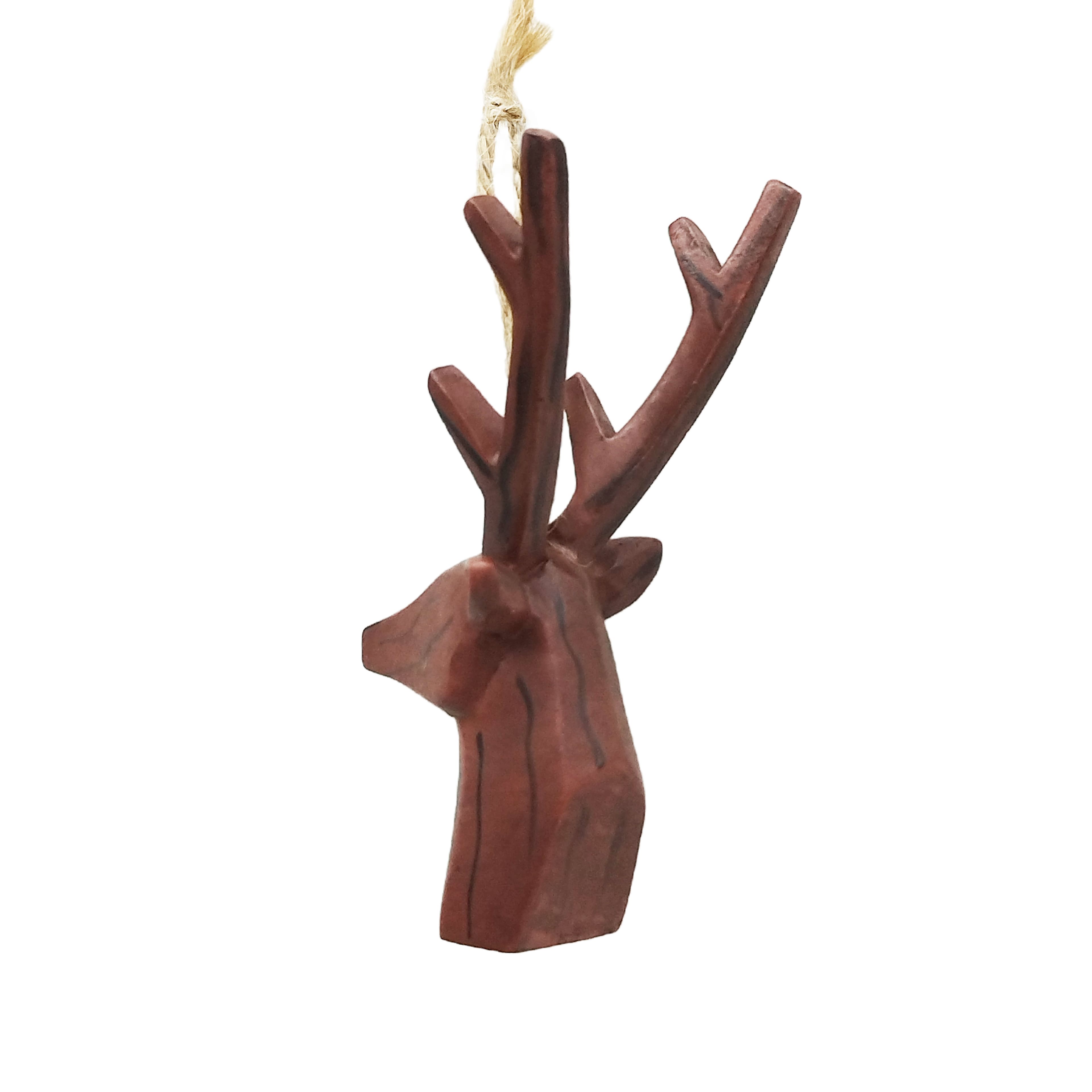 4.25&#x22; Deer Head Ornament by Ashland&#xAE;