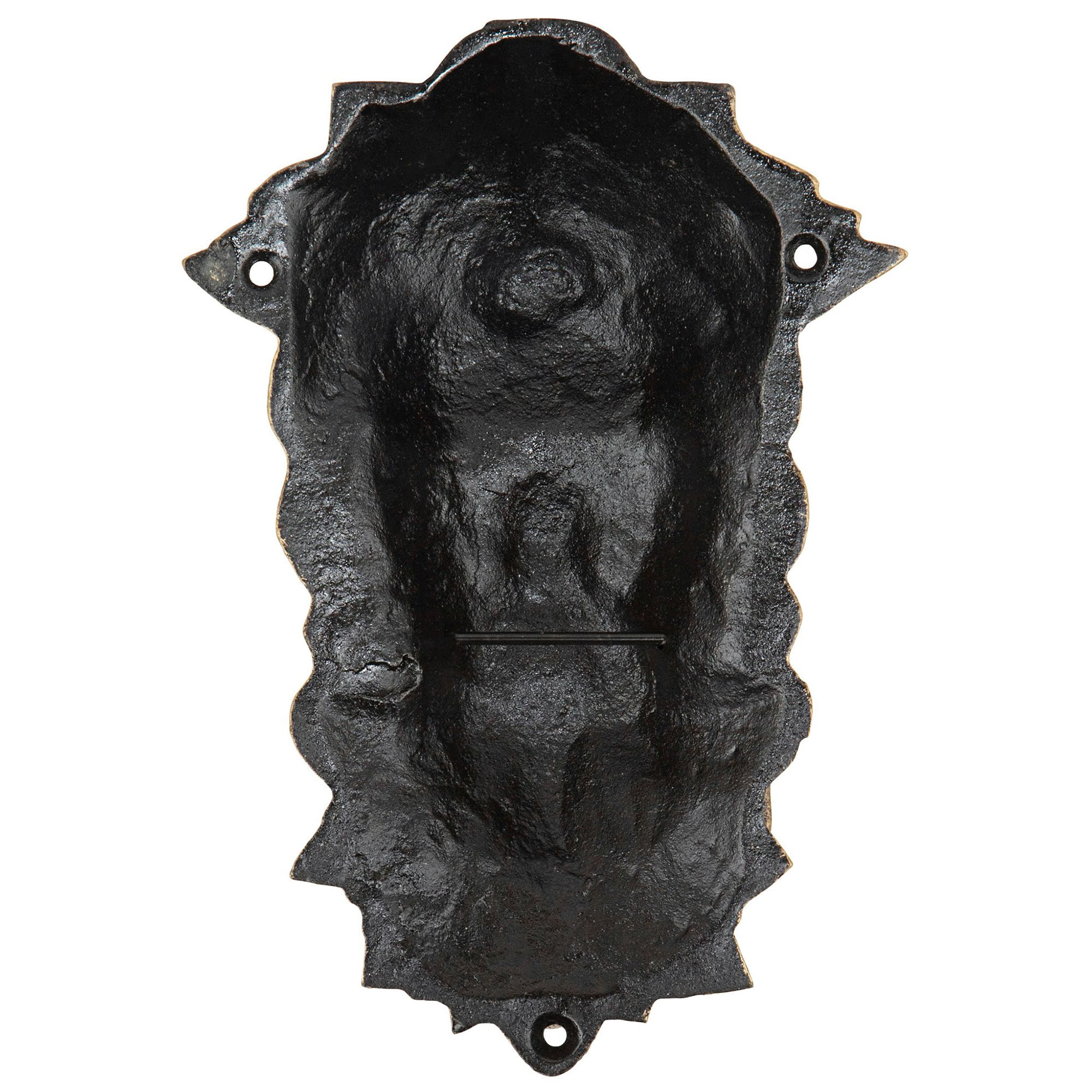 Design Toscano 10&#x22; Sutherland House Greenman Authentic Foundry Iron Door Knocker