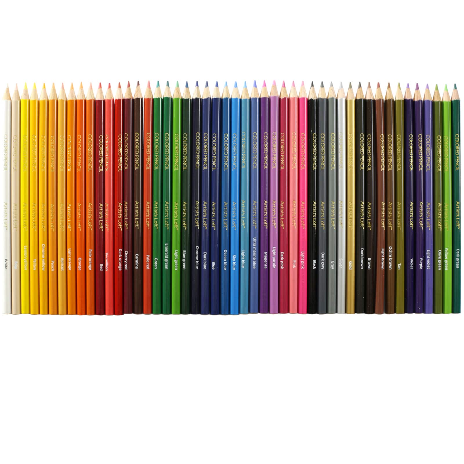 Fantasia Colored Pencil Set - Assorted Colors, Tin Box, Set of 48