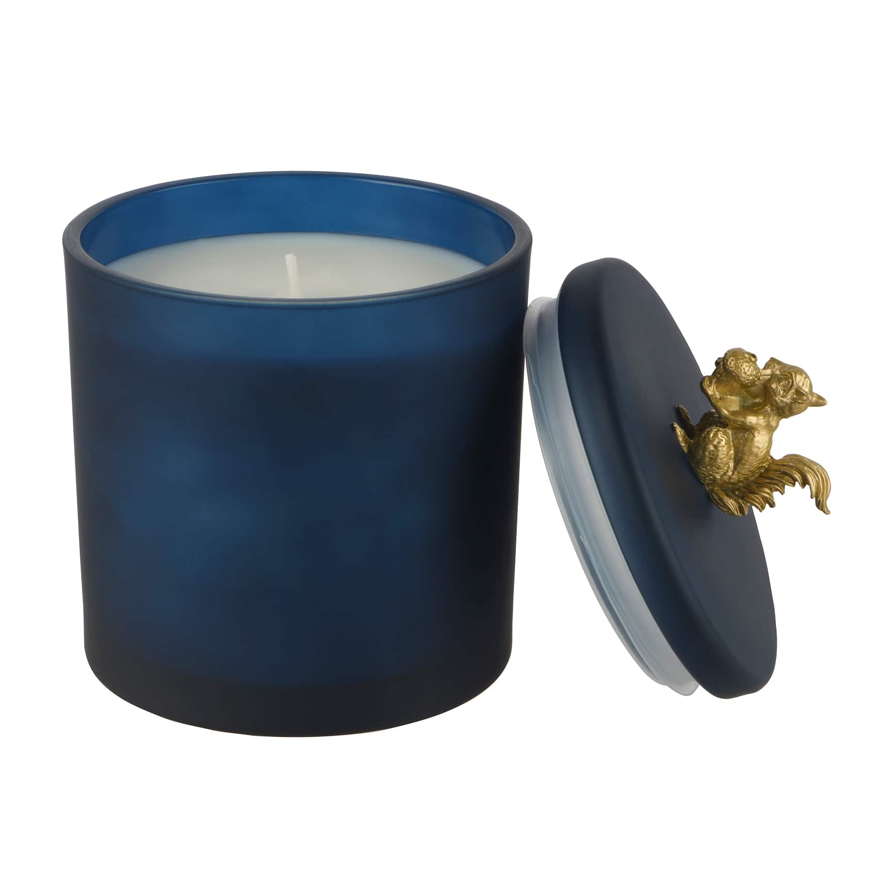 14oz. Scented Fall Icon Filled Candle in Frosted Glass Jar by Ashland&#xAE;