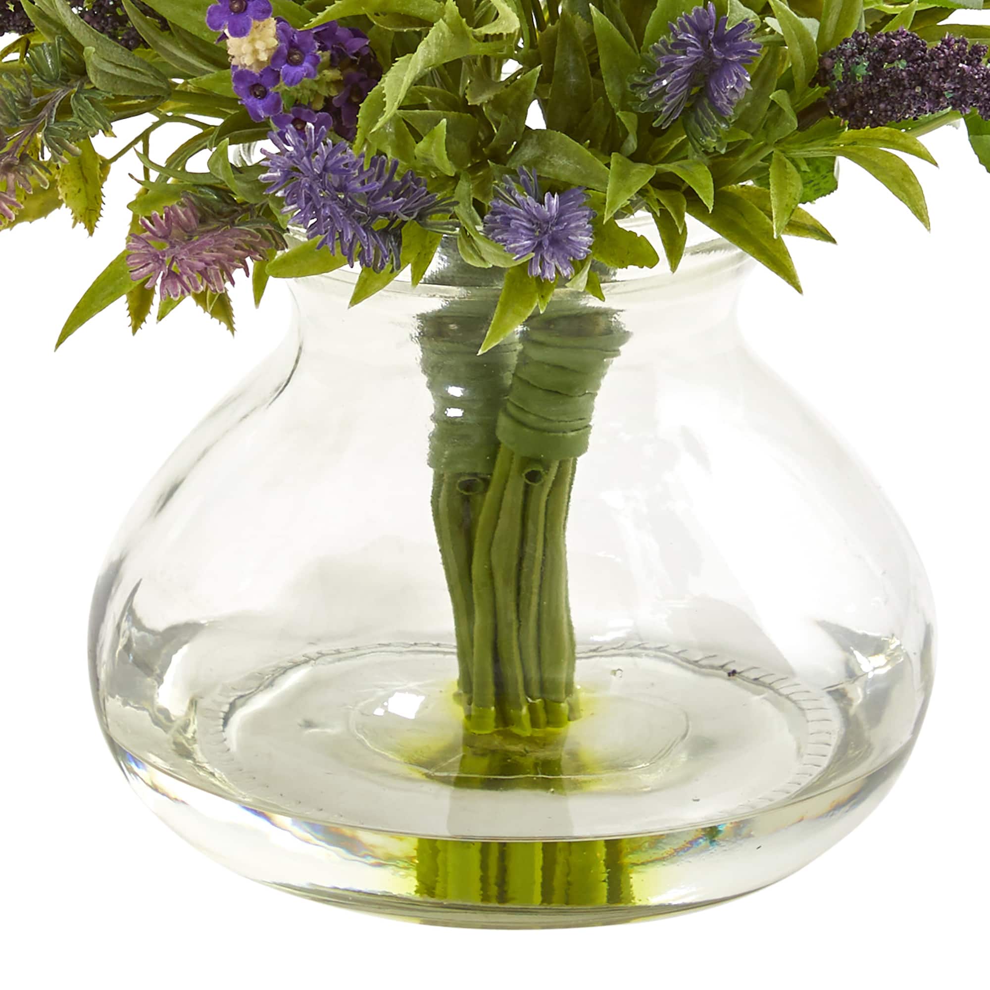 16&#x22; Lavender Bouquet Arrangement in Vase