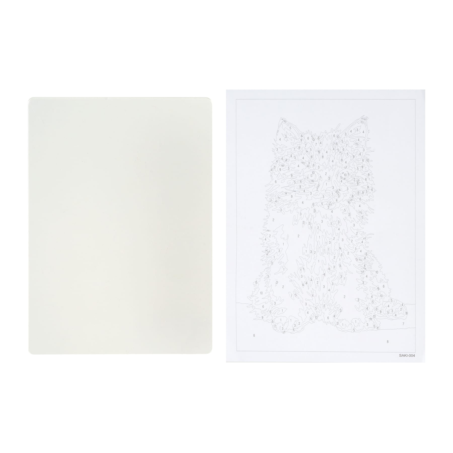 5&#x22; x 7&#x22; Kitten Paint-by-Number Acrylic Surface Kit by Artist&#x27;s Loft&#xAE;