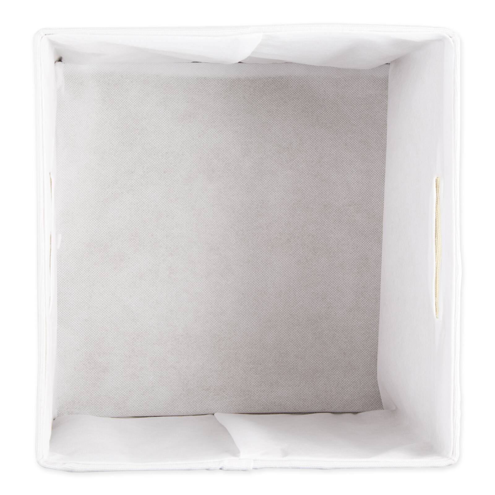 DII&#xAE; Striped Square Storage Cube