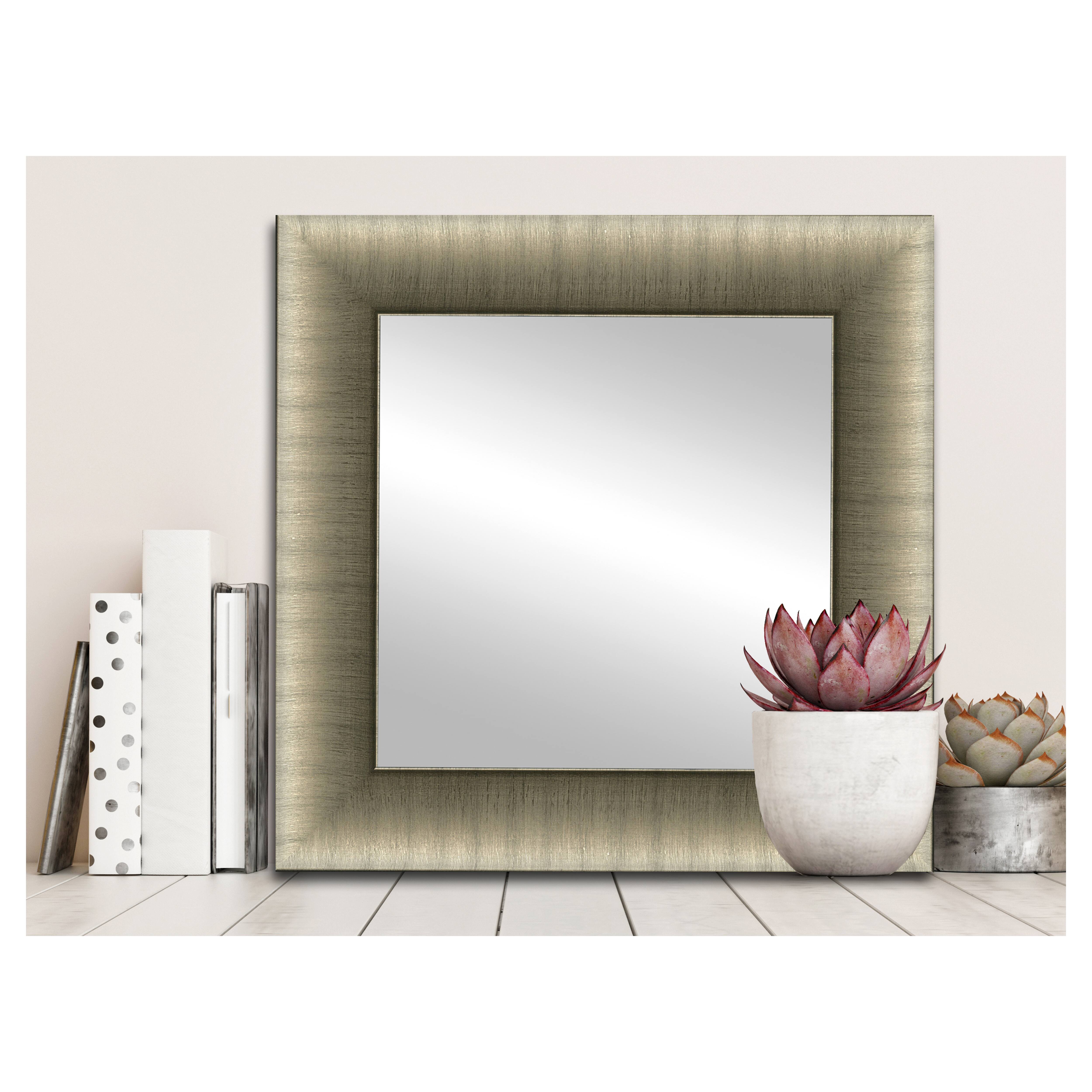 Timeless Frames® Mari Champagne 12" x 12" Framed Mirror