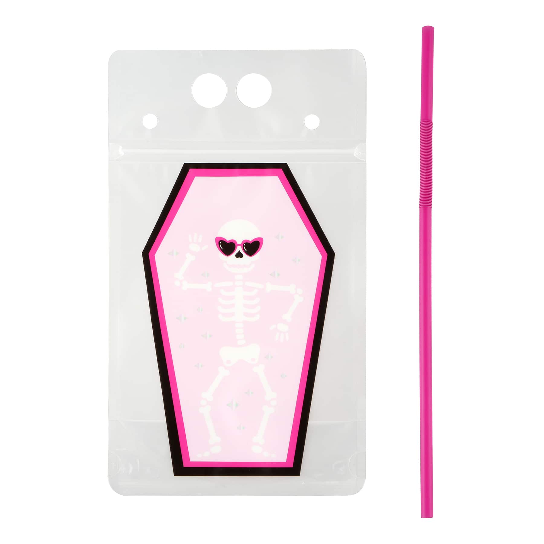 Skeleton Ghoul Drink Pouches, 6ct. by Celebrate It™