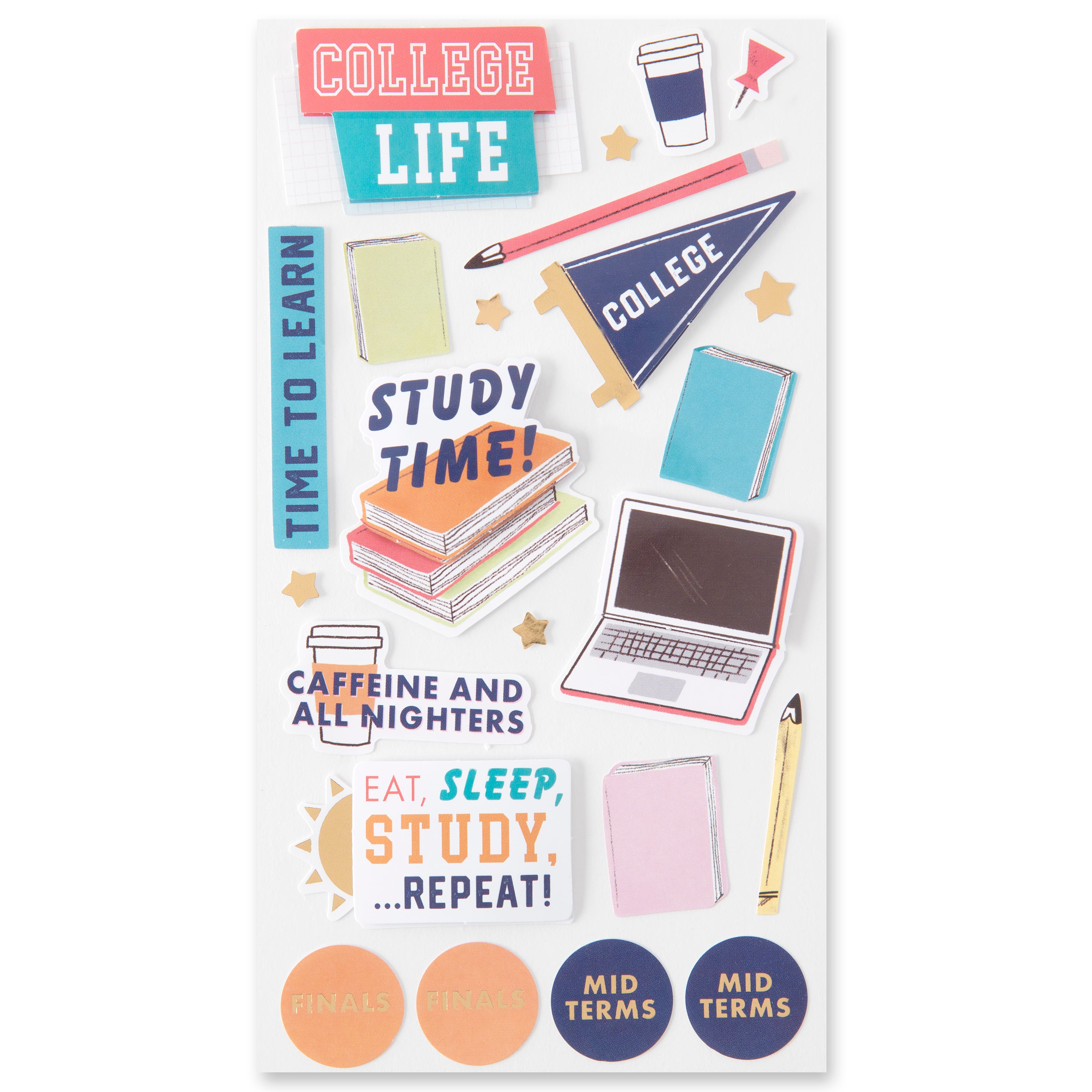 College Dimensional Stickers by Recollections™